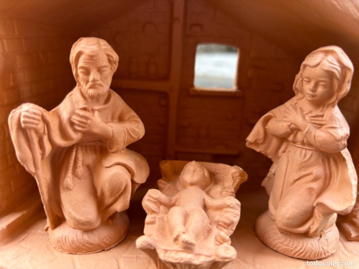 Figuras de Bel&eacute;n: Pesebre de barro Navidad - Foto 2