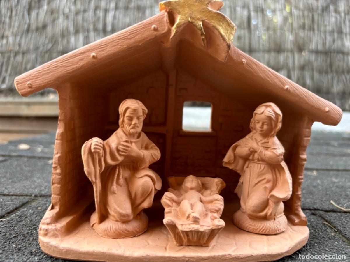 Figuras de Bel&eacute;n: Pesebre de barro Navidad - Foto 3