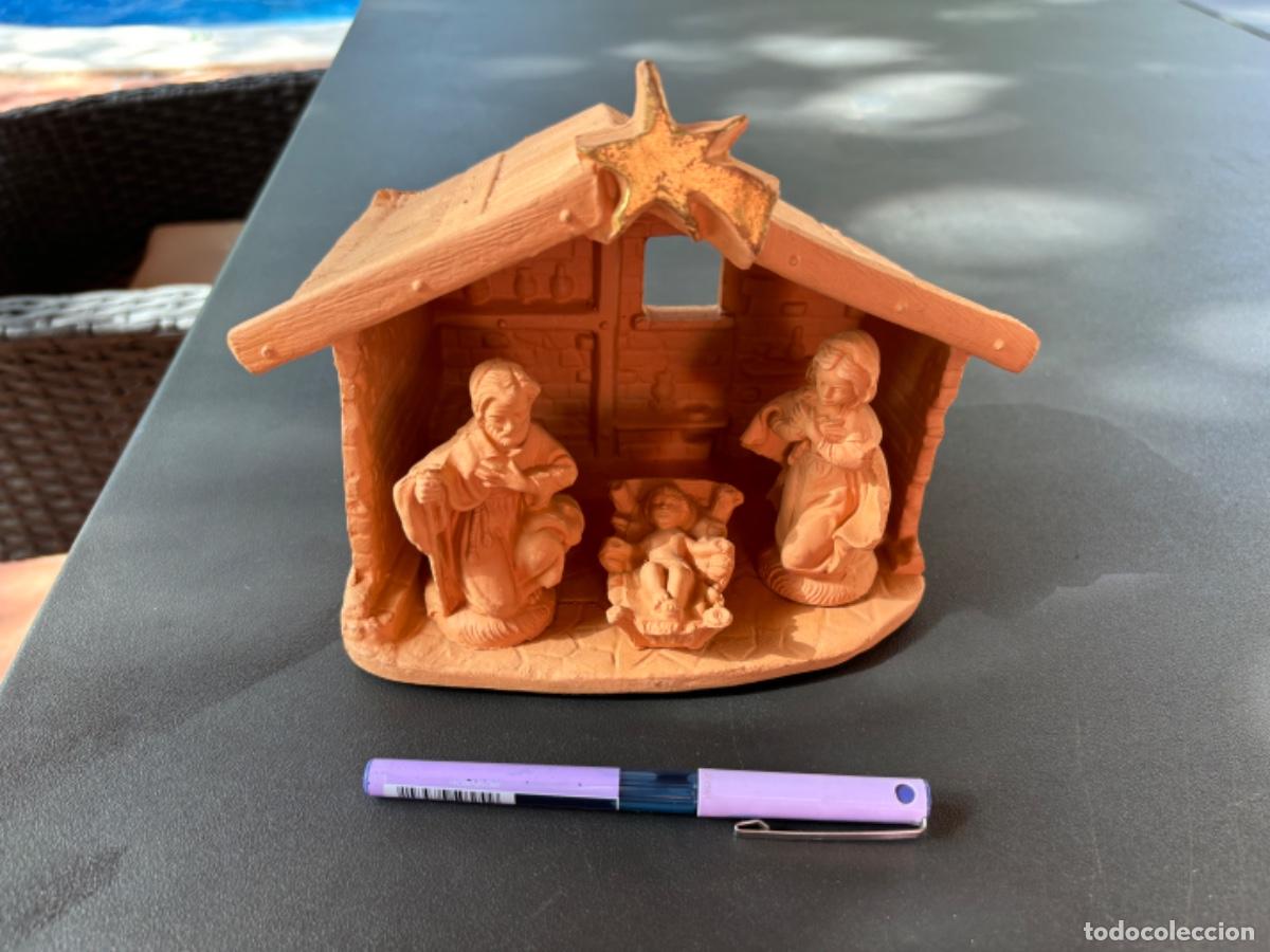Figuras de Bel&eacute;n: Pesebre de barro Navidad - Foto 4