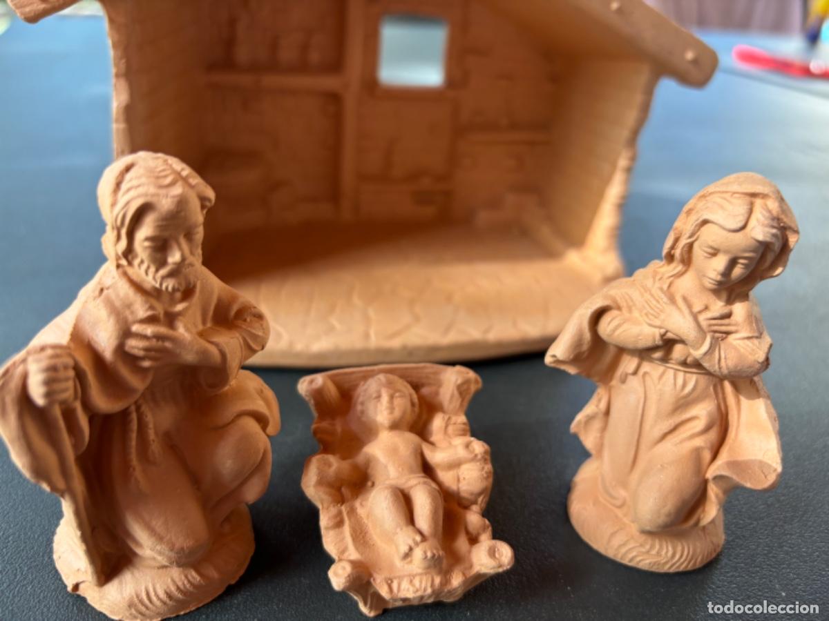 Figuras de Bel&eacute;n: Pesebre de barro Navidad - Foto 5