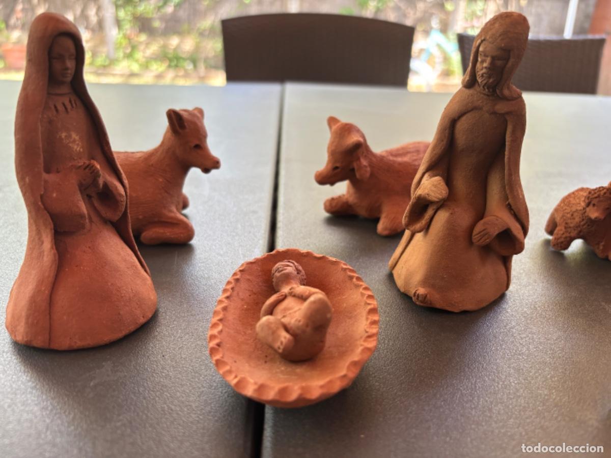 Figuras de Bel&eacute;n: Pesebre de barro chileno - Foto 1