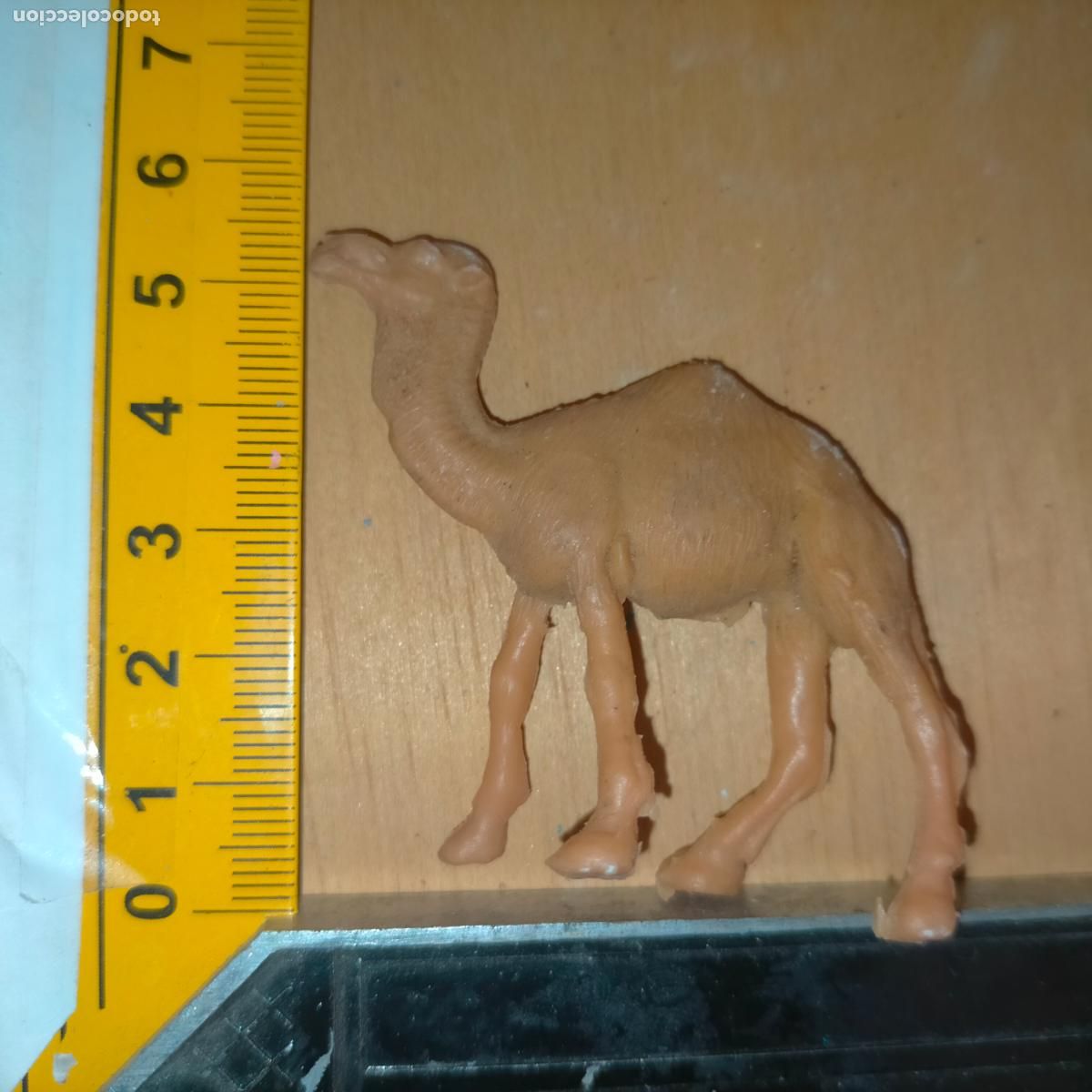 Figuren f&uuml;r Weihnachtskrippen: antigua figura de portal de belen plastico duro nacimiento . OFERTA POR LOTES COMBINADOS -