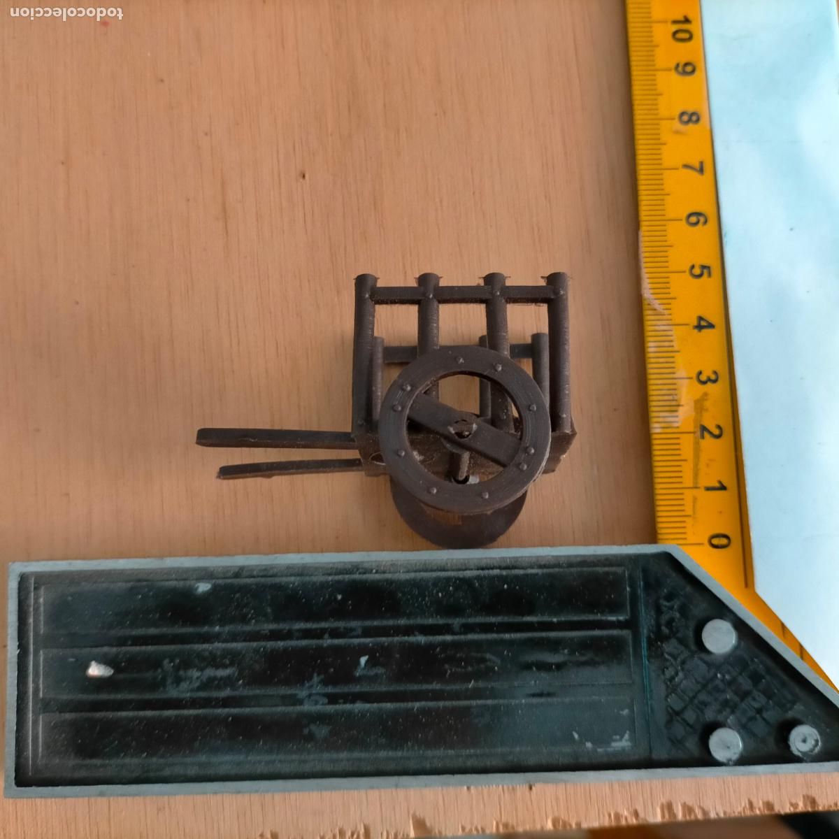 Figuren f&uuml;r Weihnachtskrippen: antigua figura de ANIMALES . portal de belen plastico duro nacimiento HAGA SU OFERTA