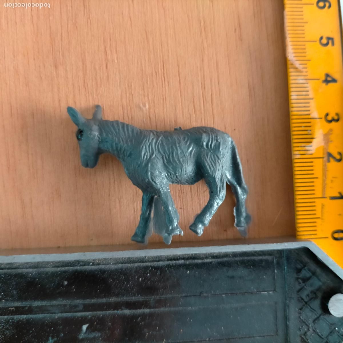 Figuras de Pres&eacute;pios: antigua figura de ANIMALES . portal de belen plastico duro nacimiento HAGA SU OFERTA