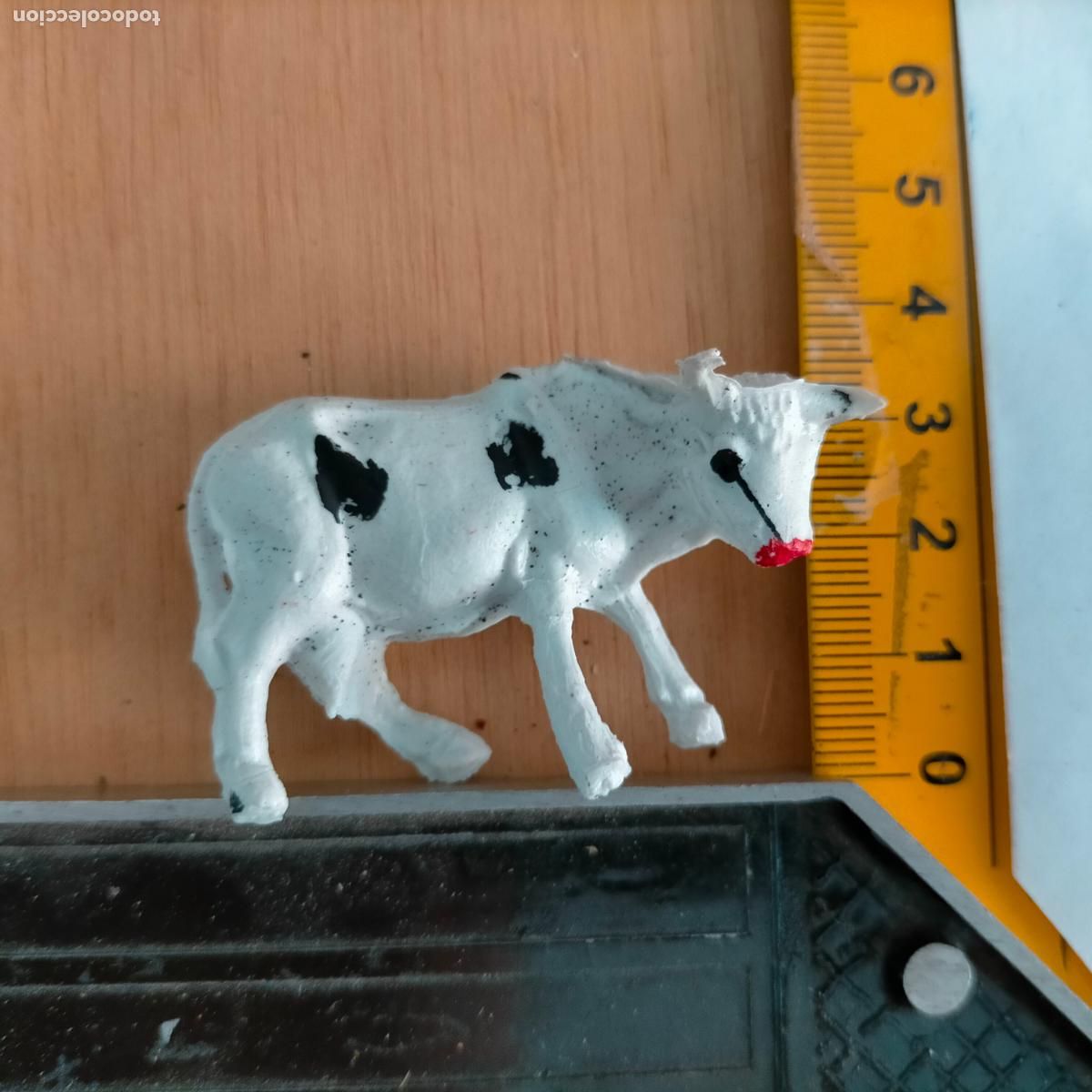 Figuren f&uuml;r Weihnachtskrippen: antigua figura de ANIMALES . portal de belen plastico duro nacimiento HAGA SU OFERTA