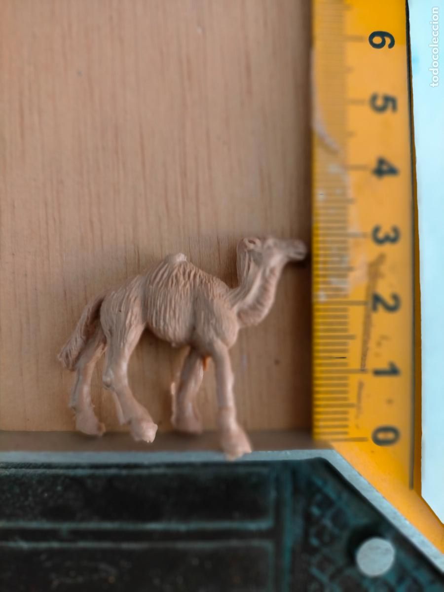 Figuras de Pres&eacute;pios: antigua figura de ANIMALES . portal de belen plastico duro nacimiento HAGA SU OFERTA