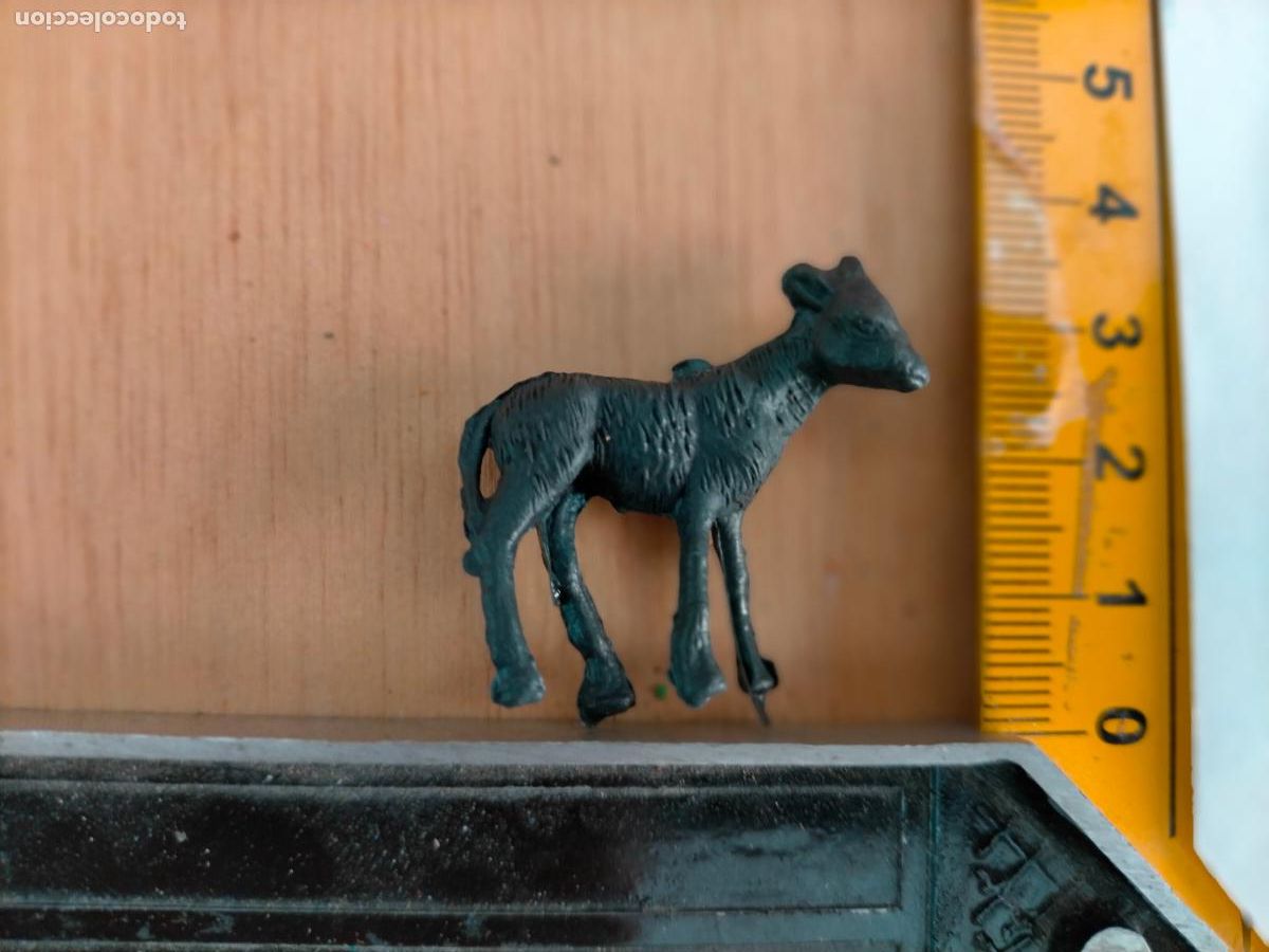 Figuras de Pres&eacute;pios: HAGA SU OFERTA antigua figura de ANIMALES . portal de belen plastico duro nacimiento