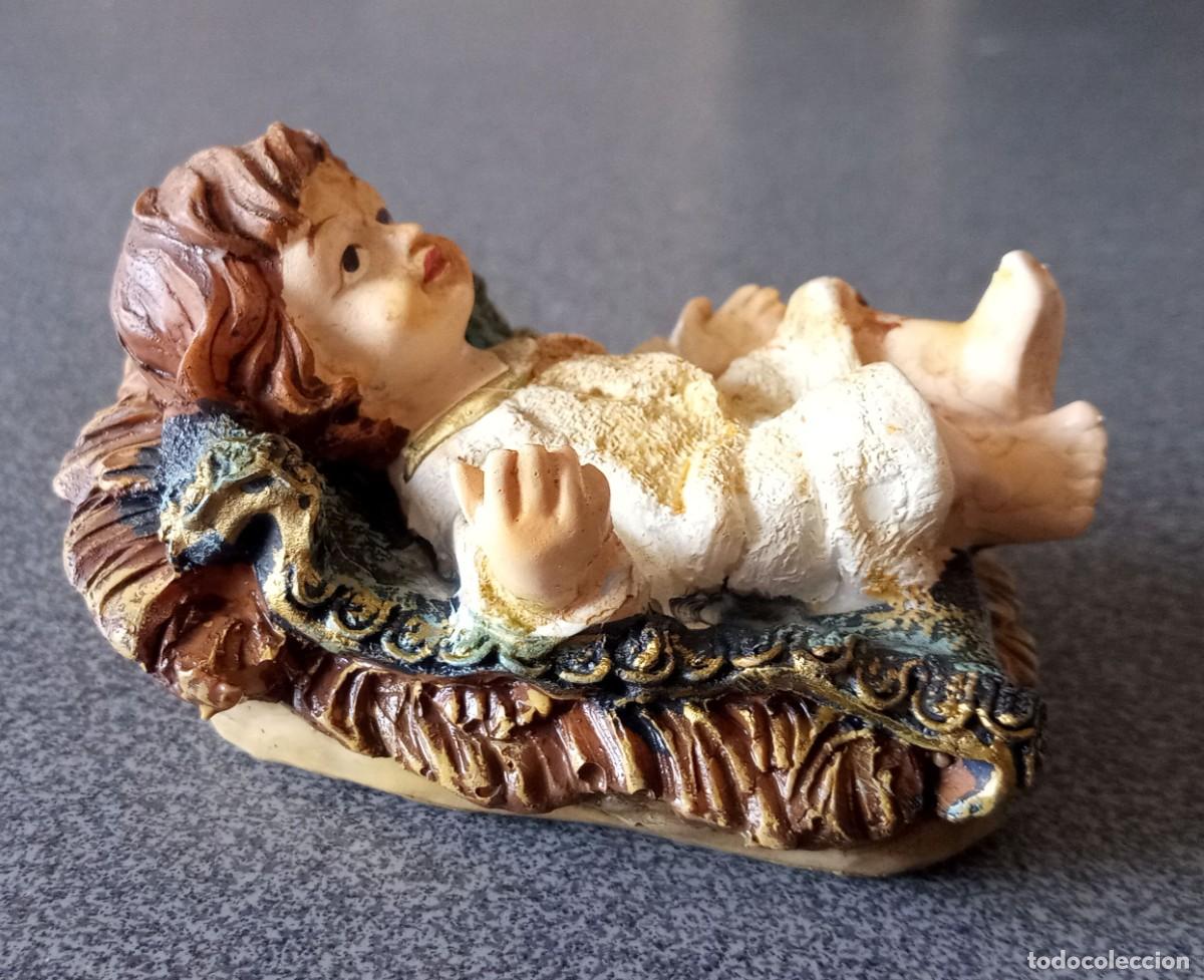 Figuras de Bel&eacute;n: Ni&ntilde;o Jes&uacute;s de resina - Foto 1