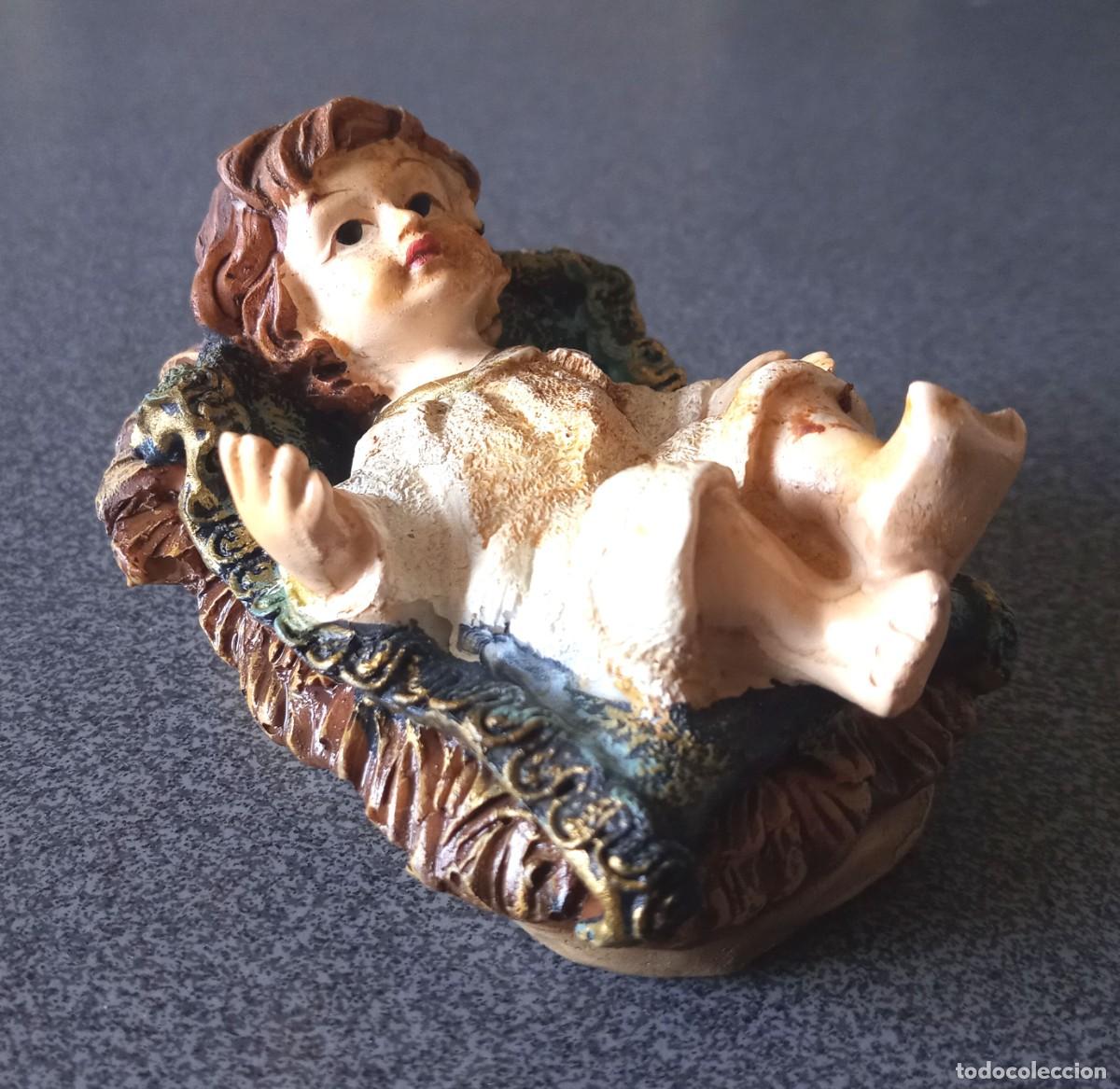 Figuras de Bel&eacute;n: Ni&ntilde;o Jes&uacute;s de resina - Foto 2