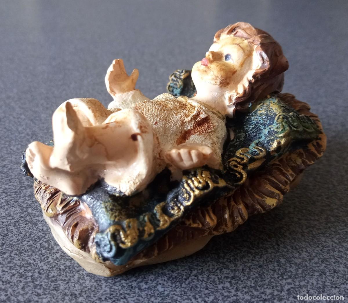 Figuras de Bel&eacute;n: Ni&ntilde;o Jes&uacute;s de resina - Foto 4