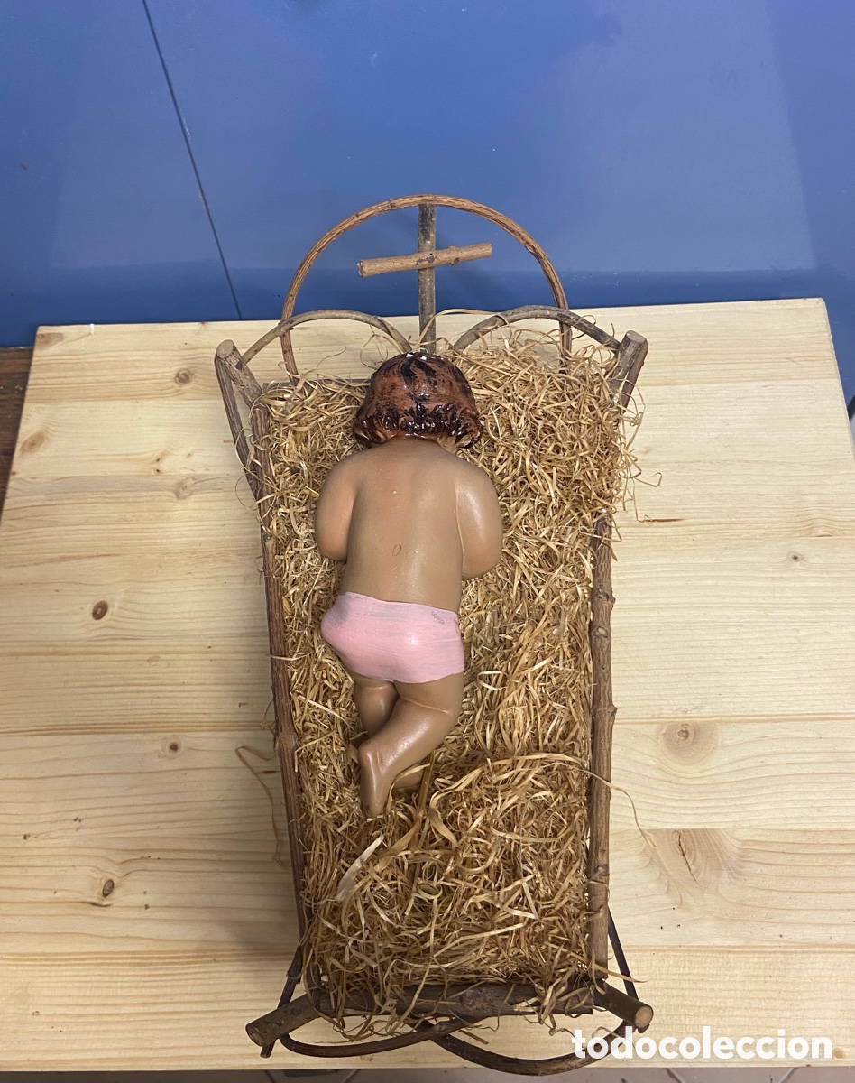 Figuras de Bel&eacute;n: Ni&ntilde;o Jes&uacute;s Olot 30cm - Foto 3