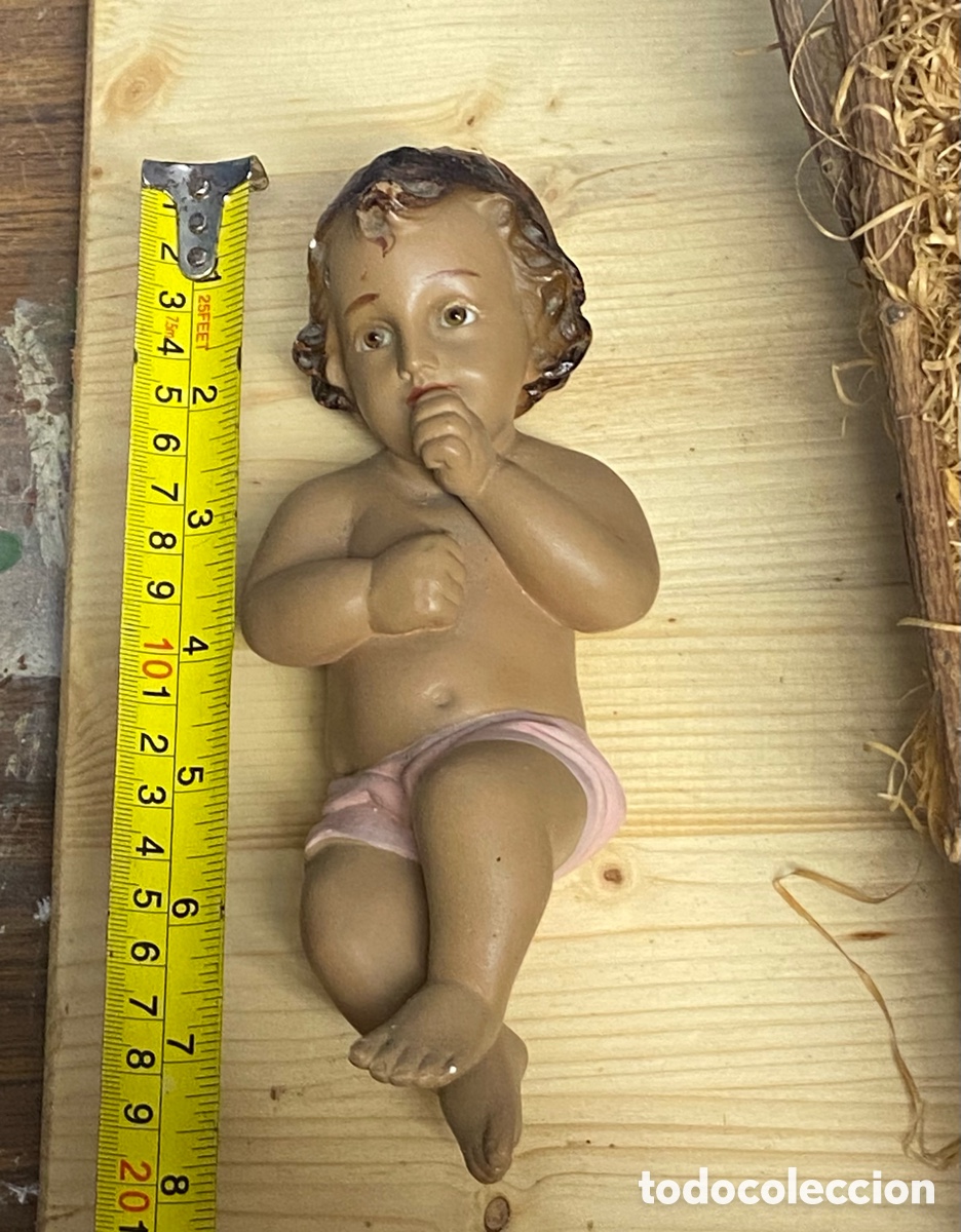 Figuras de Bel&eacute;n: Ni&ntilde;o Jes&uacute;s Olot 30cm - Foto 4