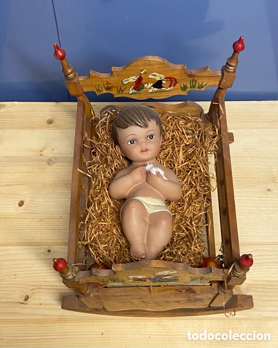 Figuras de Bel&eacute;n: Ni&ntilde;o Jes&uacute;s Olot 20cm - Foto 1