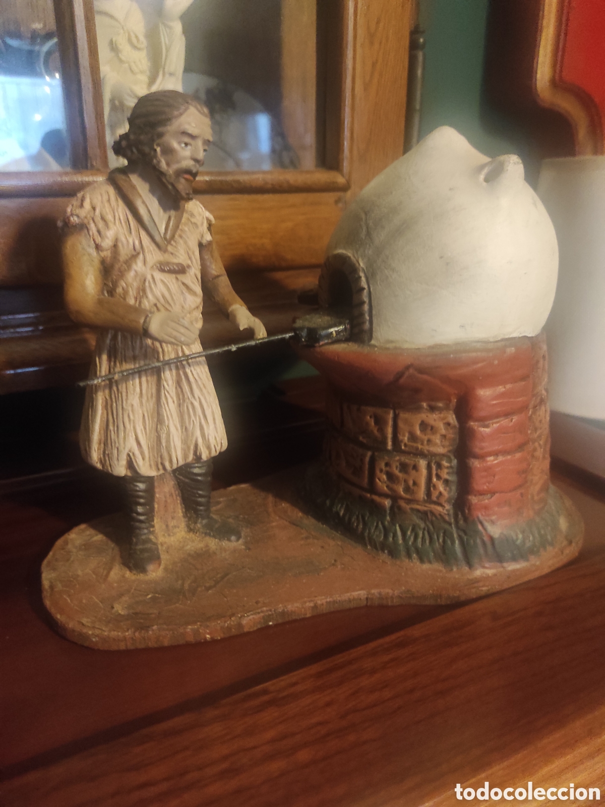 Figurines pour Cr&egrave;ches de No&euml;l: Nacimiento bel&eacute;n figura artesania Serrano