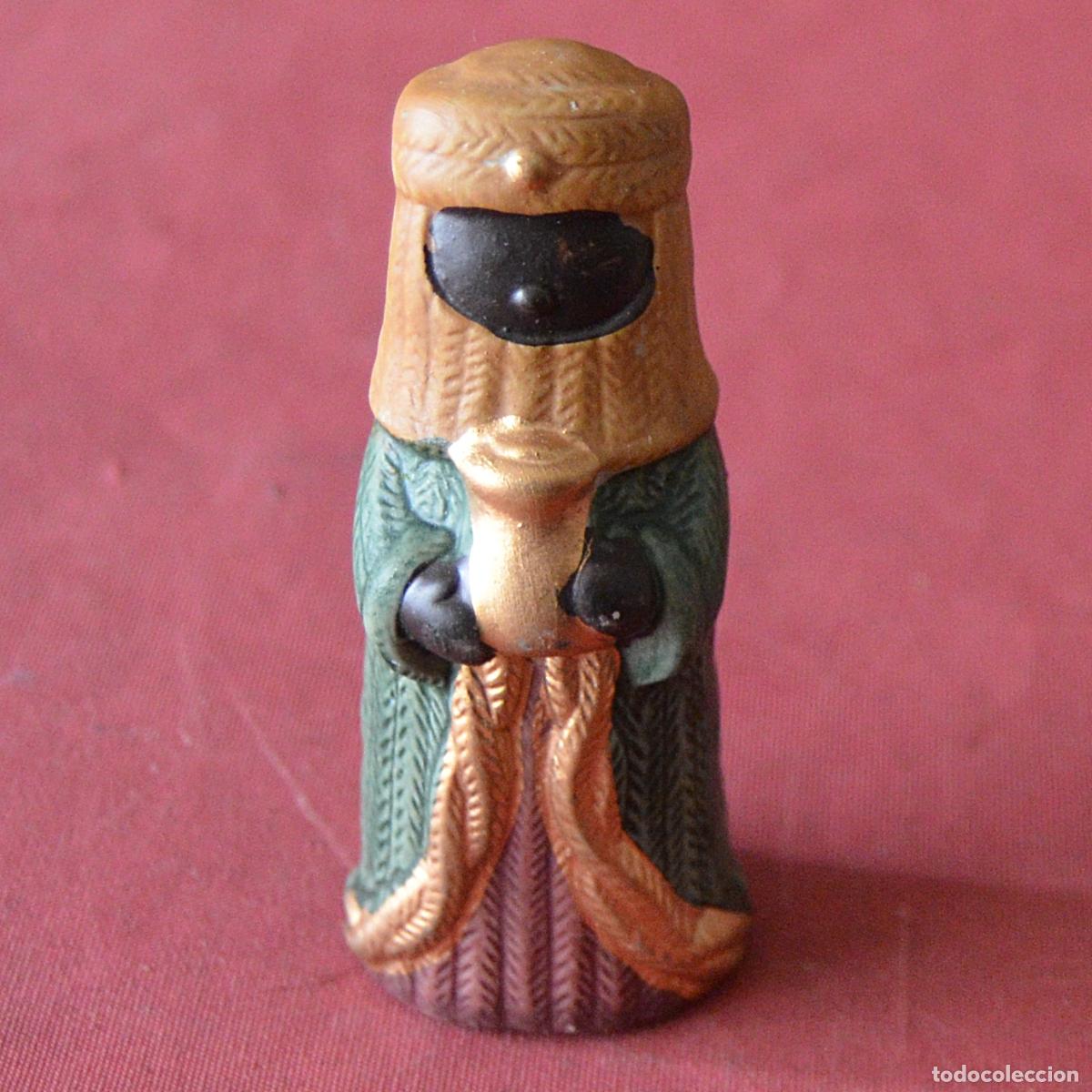 Figuras de Bel&eacute;n: REY MAGO BALTASAR - DE CERAMICA PARA BELEN O PESEBRE