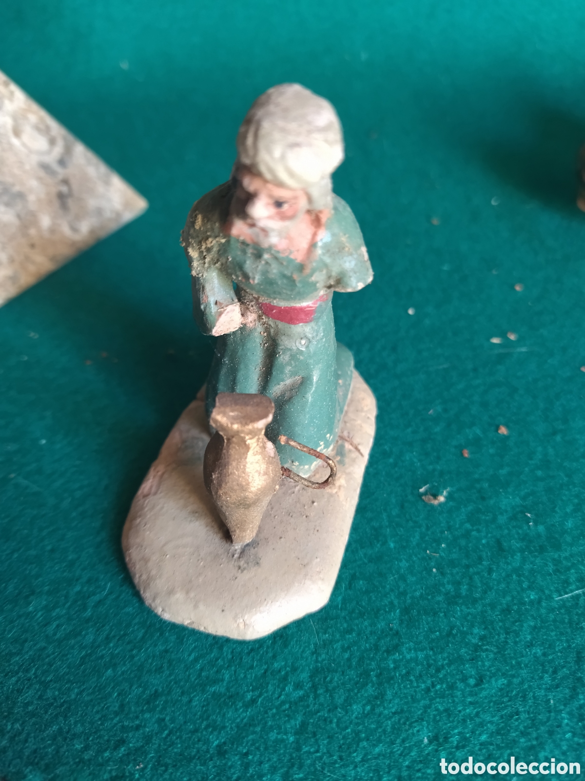 Statuine di Presepe: Figura pesebre terracota