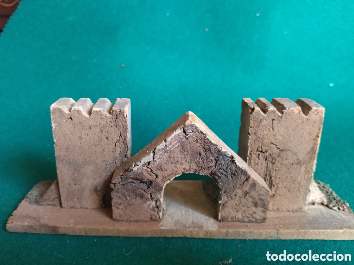 Figuras de Bel&eacute;n: Figura pesebre castillo de corcho - Foto 2