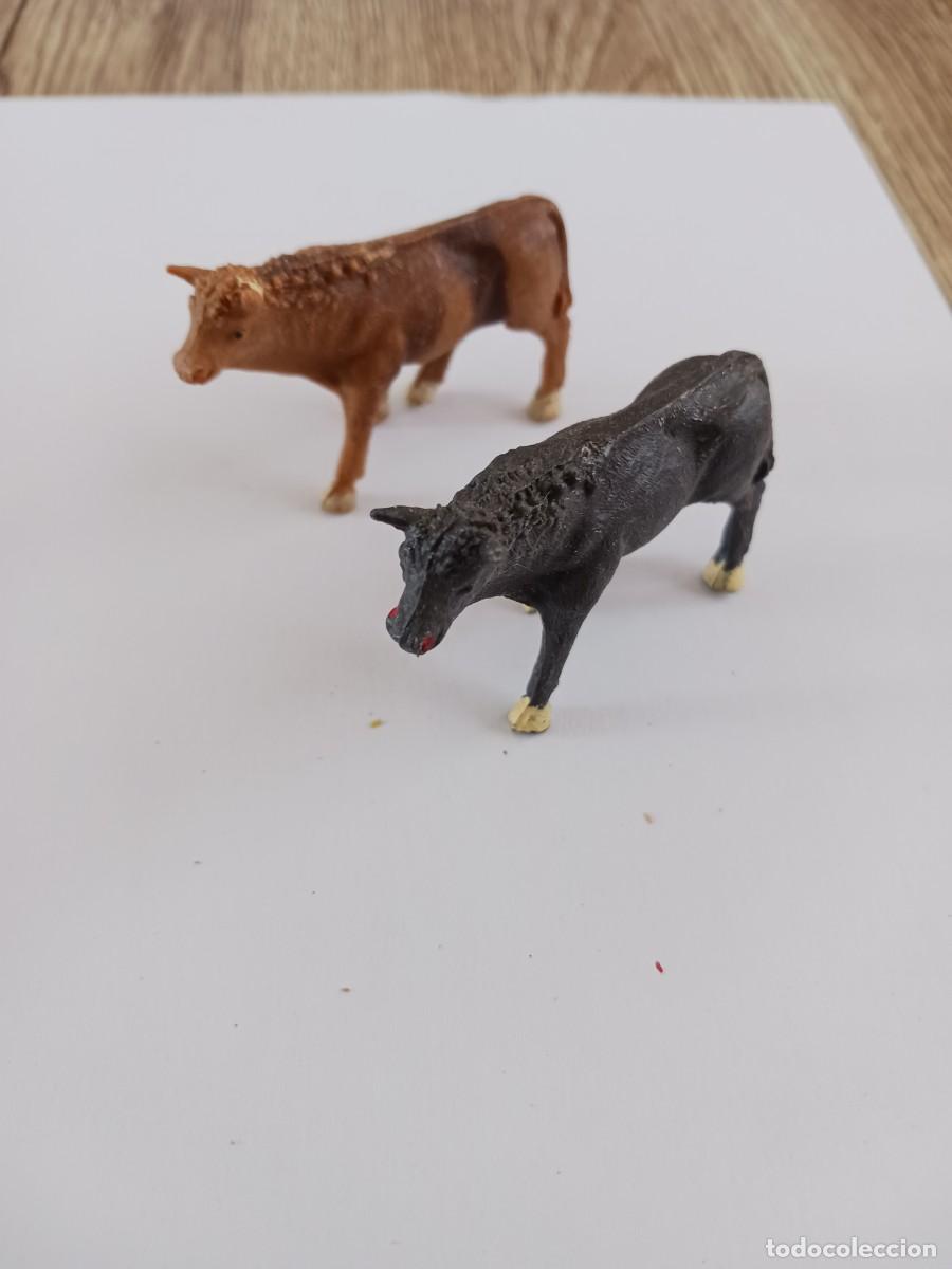 Figuras de Bel&eacute;n: Pareja de bueyes y arado - Foto 1