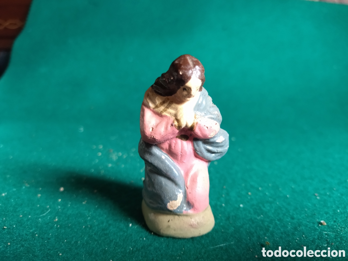 Statuine di Presepe: Figura pesebre virgen mar&iacute;a