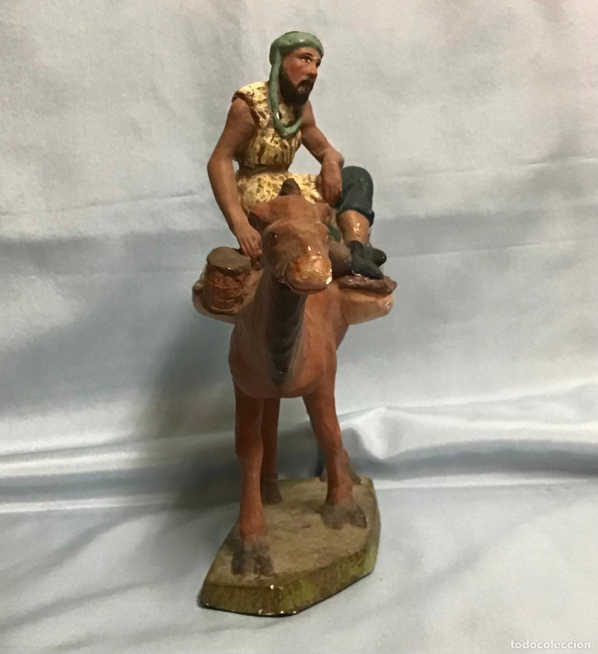 Figuras de Bel&eacute;n: BEDUINO CON CAMELLO, OLOT - Foto 3