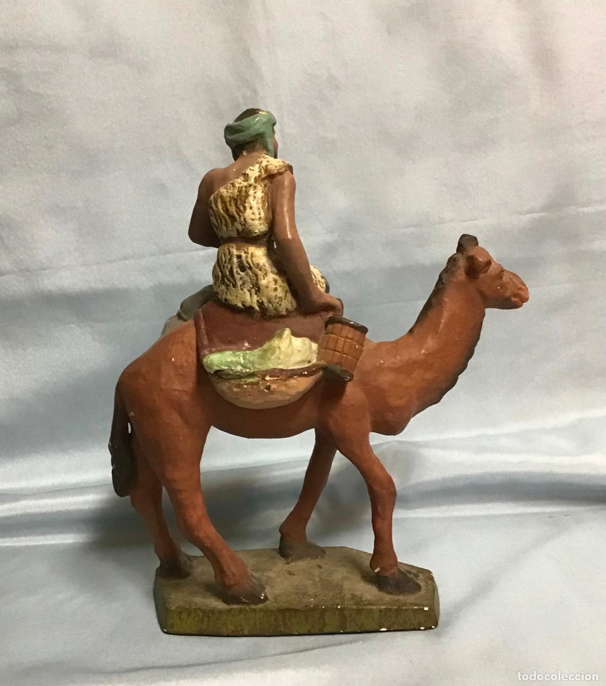 Figuras de Bel&eacute;n: BEDUINO CON CAMELLO, OLOT - Foto 4