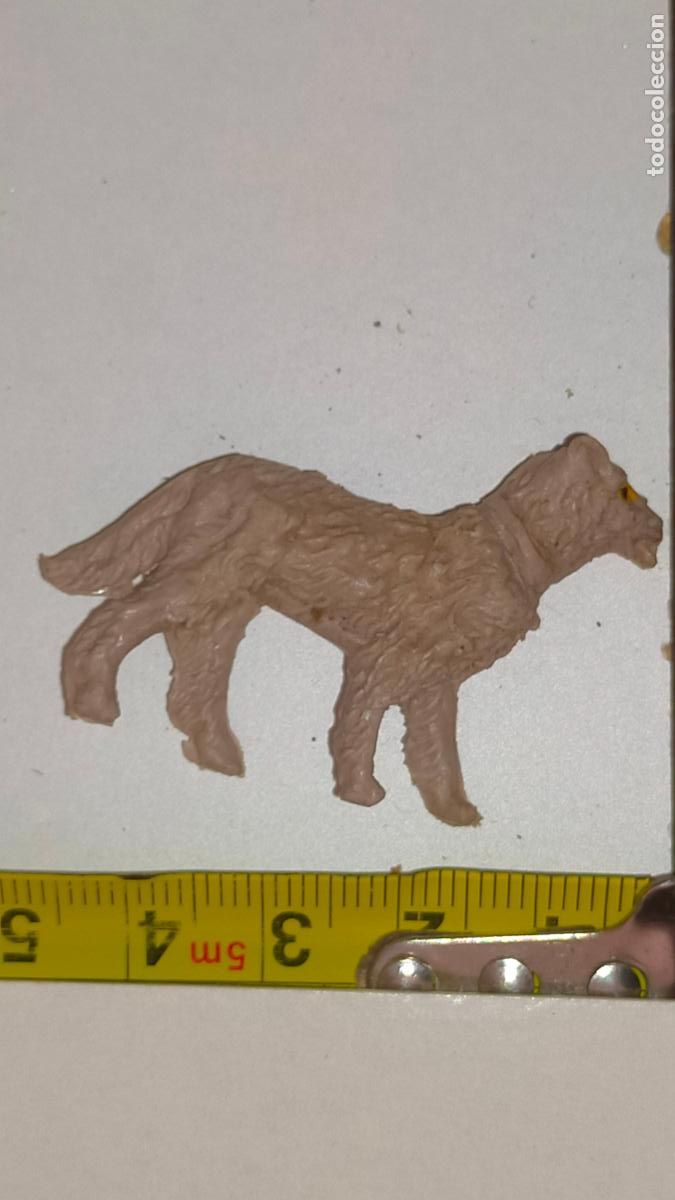 Figuras de Pres&eacute;pios: Figura de portal de bel&eacute;n antigua pl&aacute;stico diro