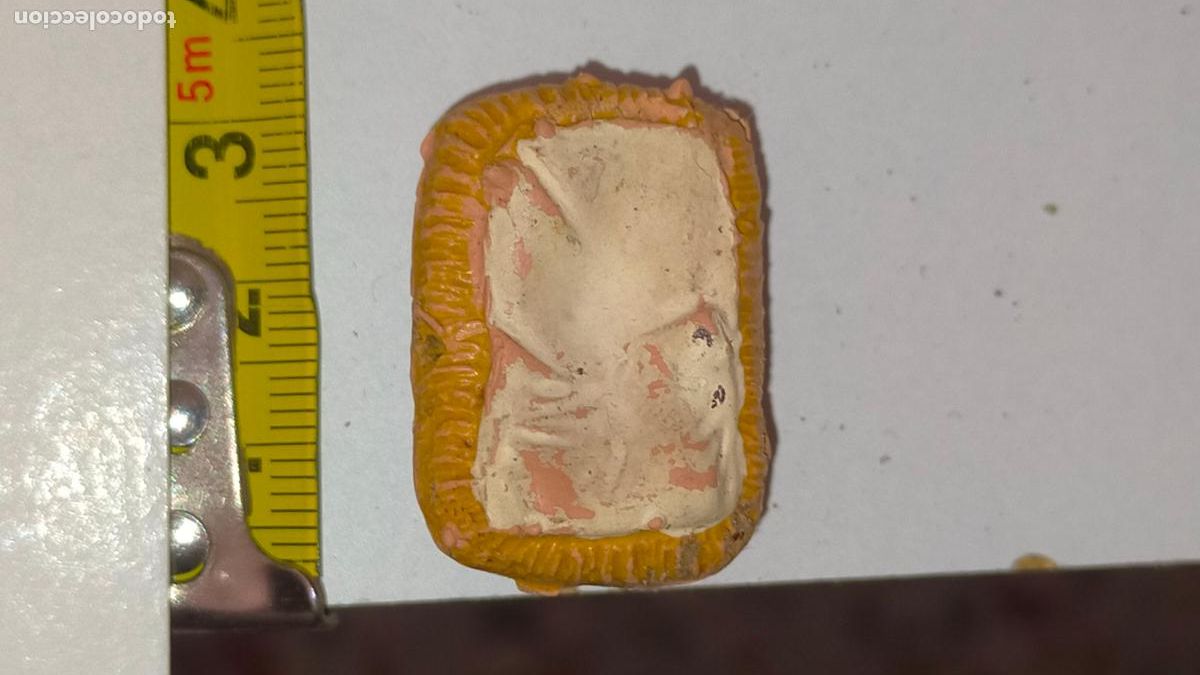 Figurines pour Cr&egrave;ches de No&euml;l: Figura de portal de bel&eacute;n antigua pl&aacute;stico diro