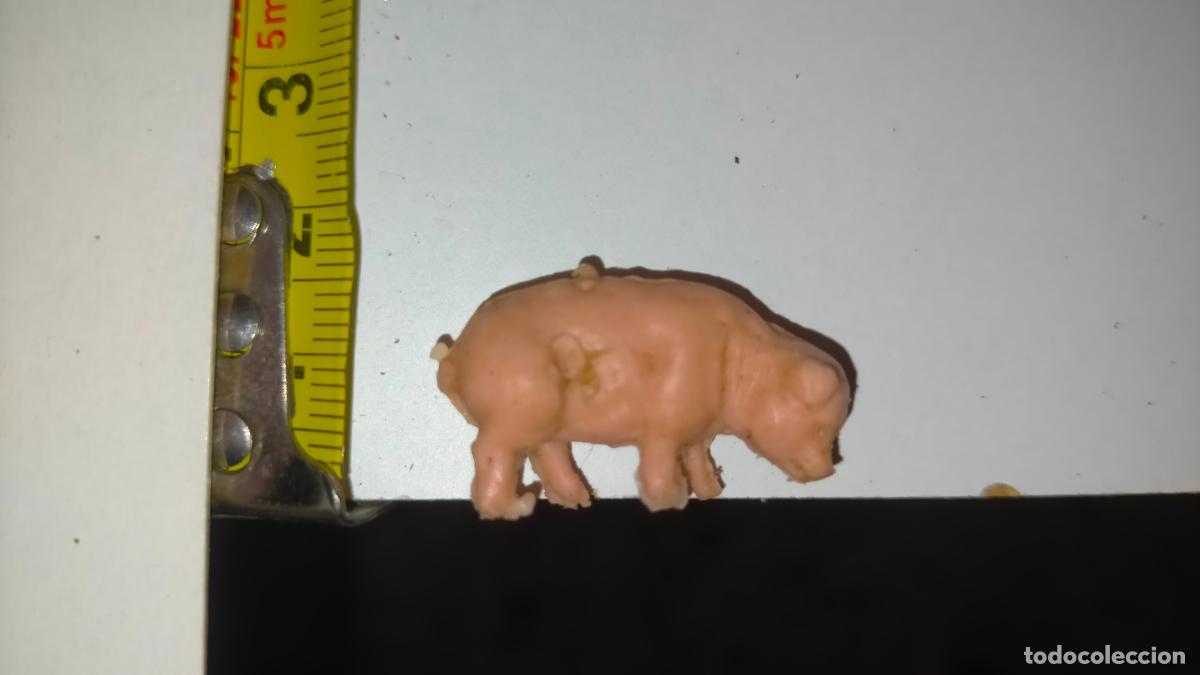 Statuine di Presepe: Figura de portal de bel&eacute;n antigua pl&aacute;stico diro