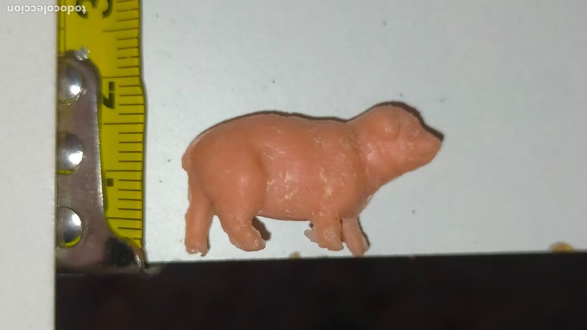 Figuren f&uuml;r Weihnachtskrippen: Figura de portal de bel&eacute;n antigua pl&aacute;stico diro