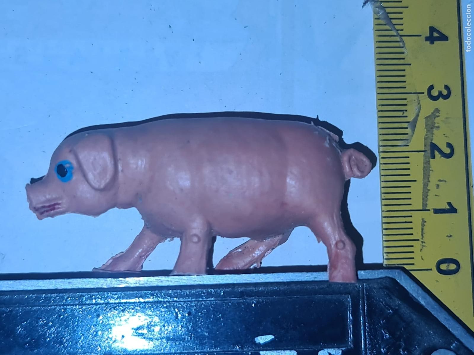 Figuren f&uuml;r Weihnachtskrippen: Figura de portal de bel&eacute;n antigua pl&aacute;stico duro