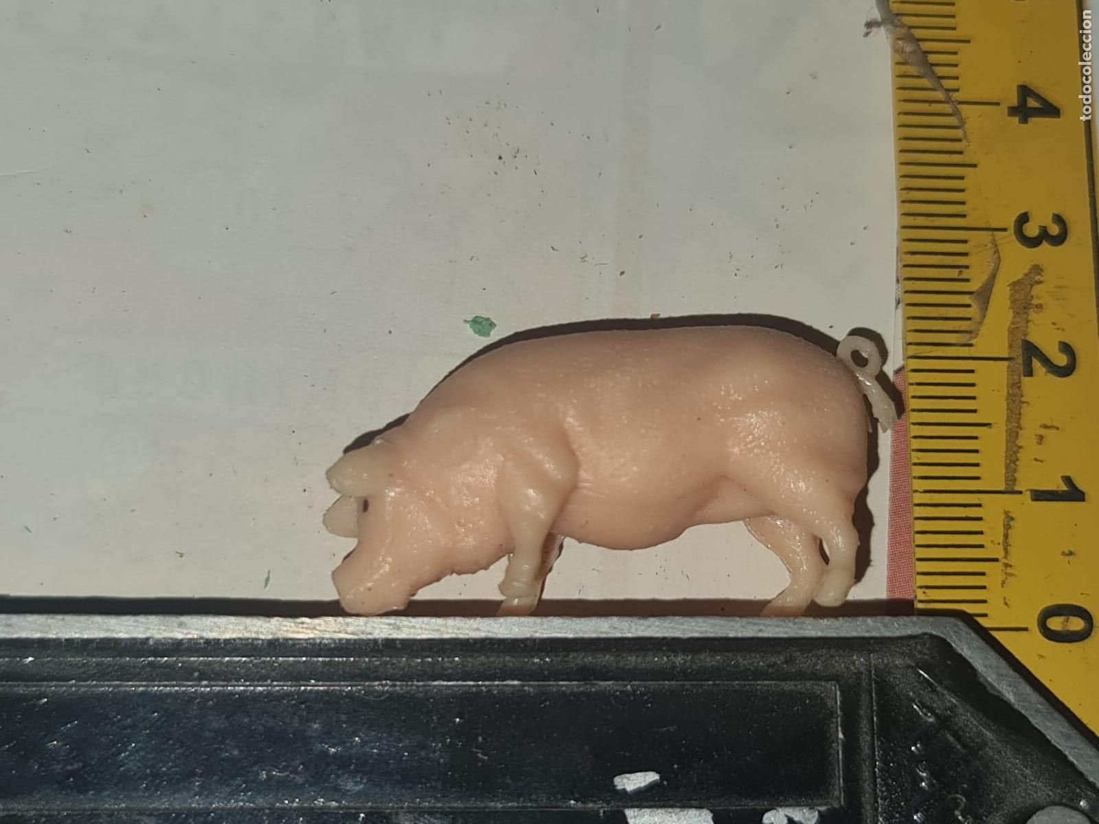 Figuren f&uuml;r Weihnachtskrippen: Figura de portal de bel&eacute;n antigua pl&aacute;stico duro