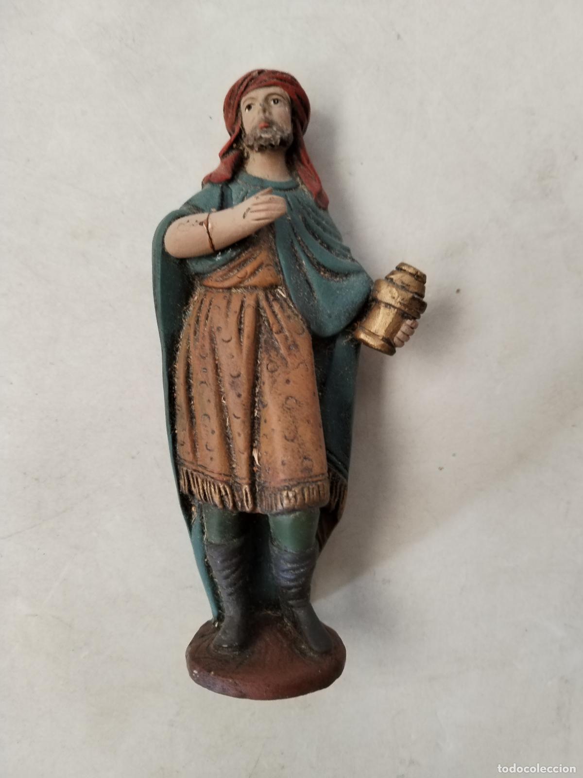 Figurines pour Cr&egrave;ches de No&euml;l: Antigua figura artesan&iacute;a serrano belen murcia