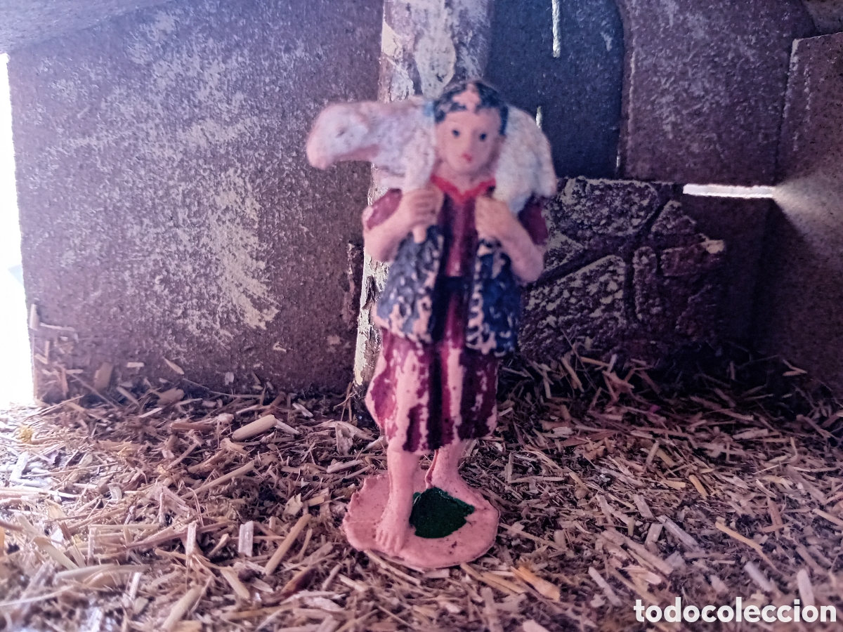 Figuras de Bel&eacute;n: figura de belen de plastico - Foto 1