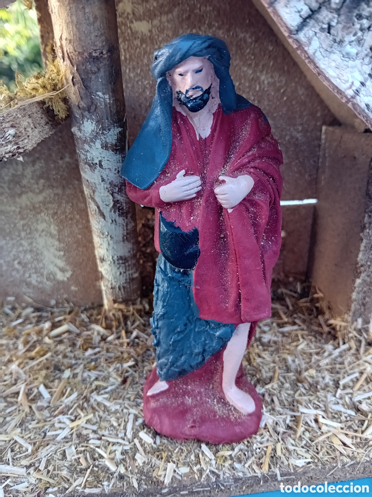 Figuras de Bel&eacute;n: figura belen plastico duro - Foto 1