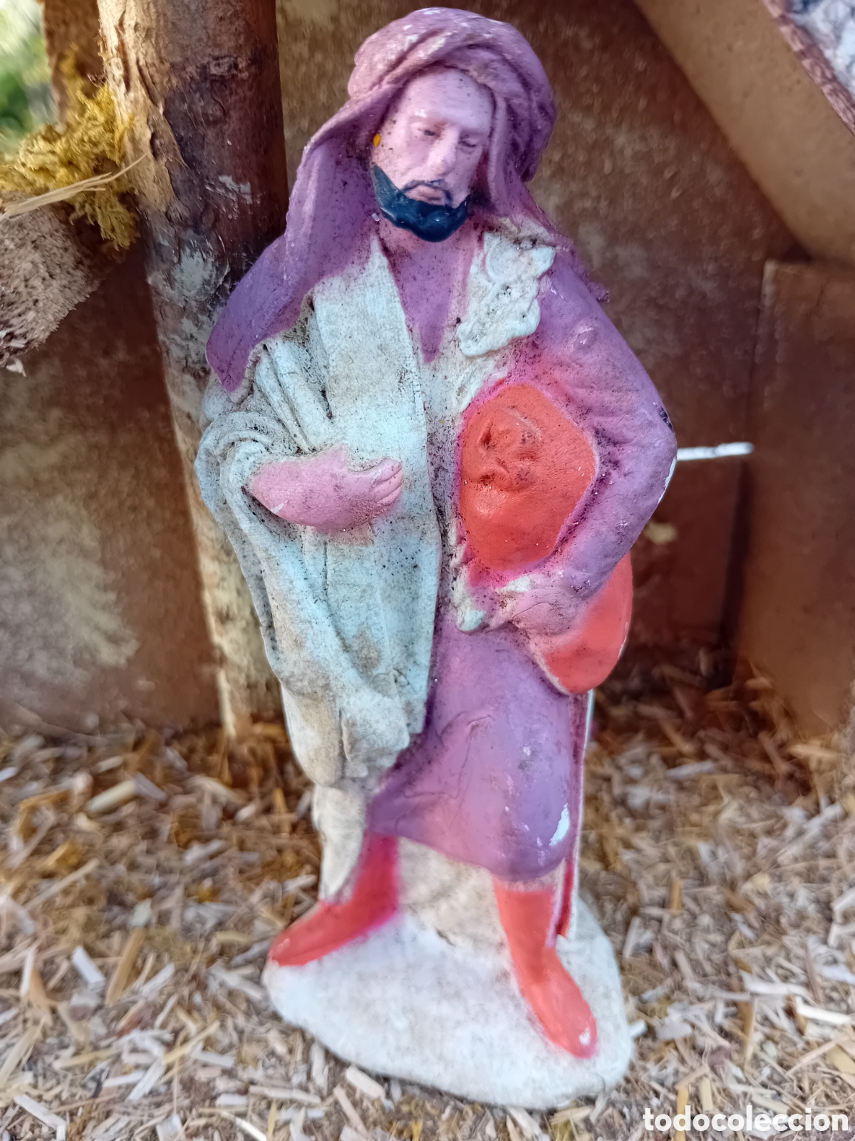 Figuras de Bel&eacute;n: figura belen plastico duro - Foto 1