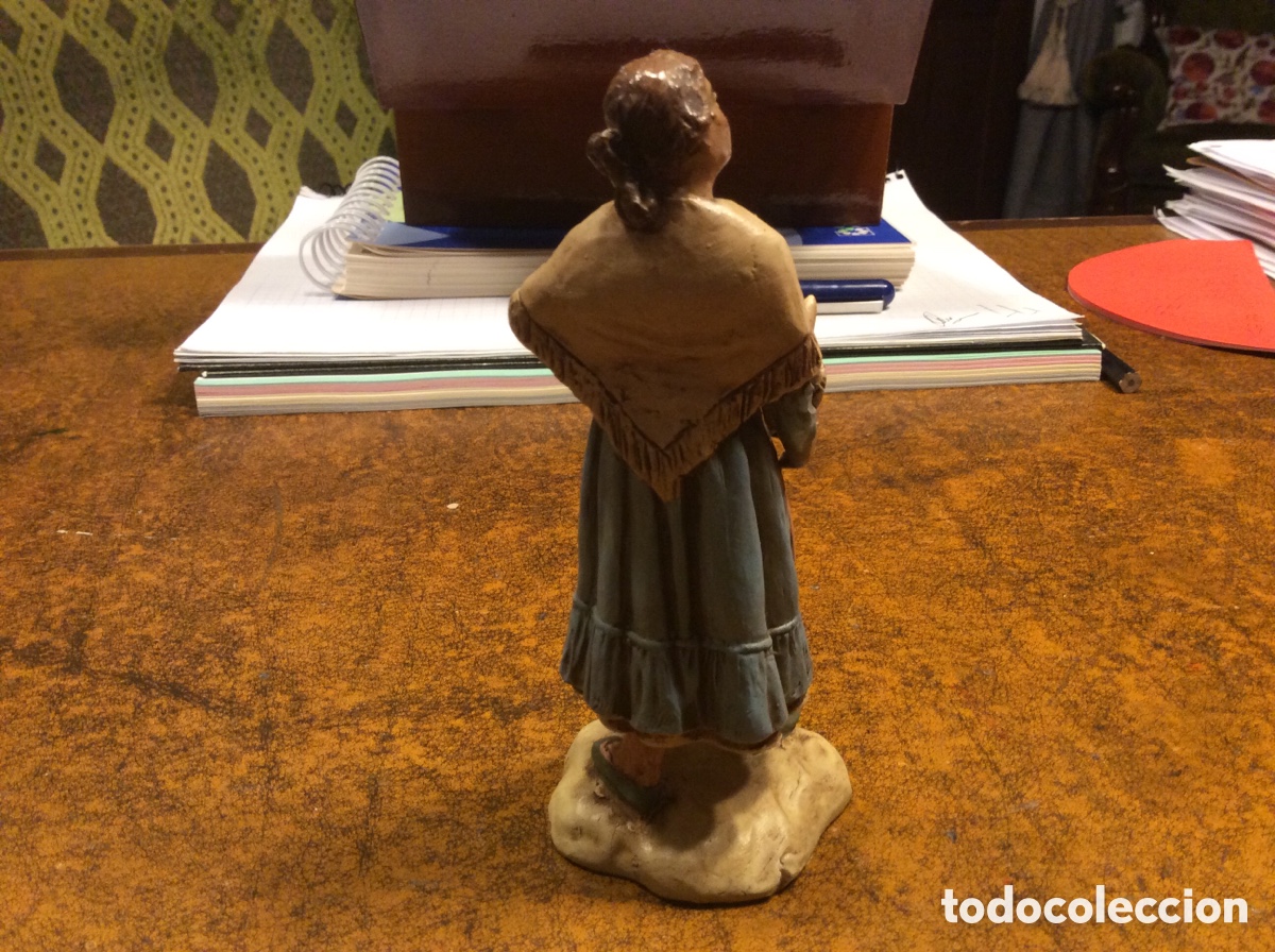 Figuras de Bel&eacute;n: Pastora terracota granadina - Foto 3