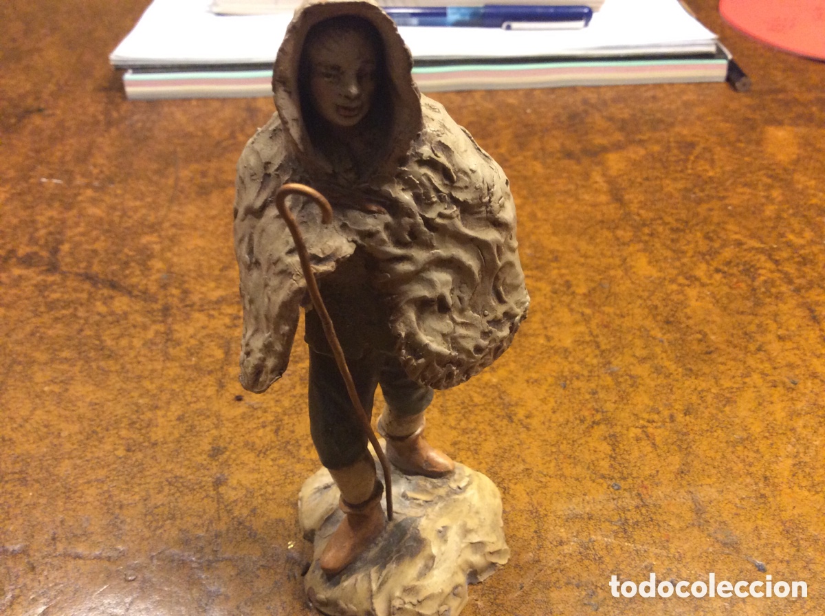 Figuras de Bel&eacute;n: Pastor granadino terracota - Foto 1