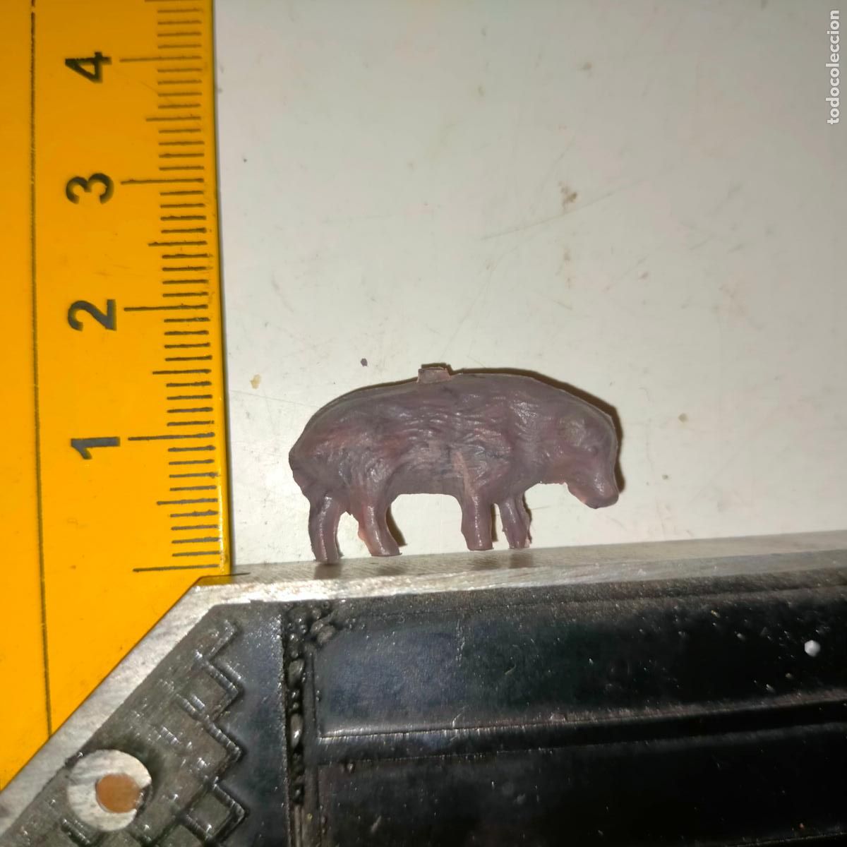 Figuras de Pres&eacute;pios: HAGA SU OFERTA , ANTIGUA FIGURA DE PORTAL DE BELEN PLASTICO DURO - BELENES