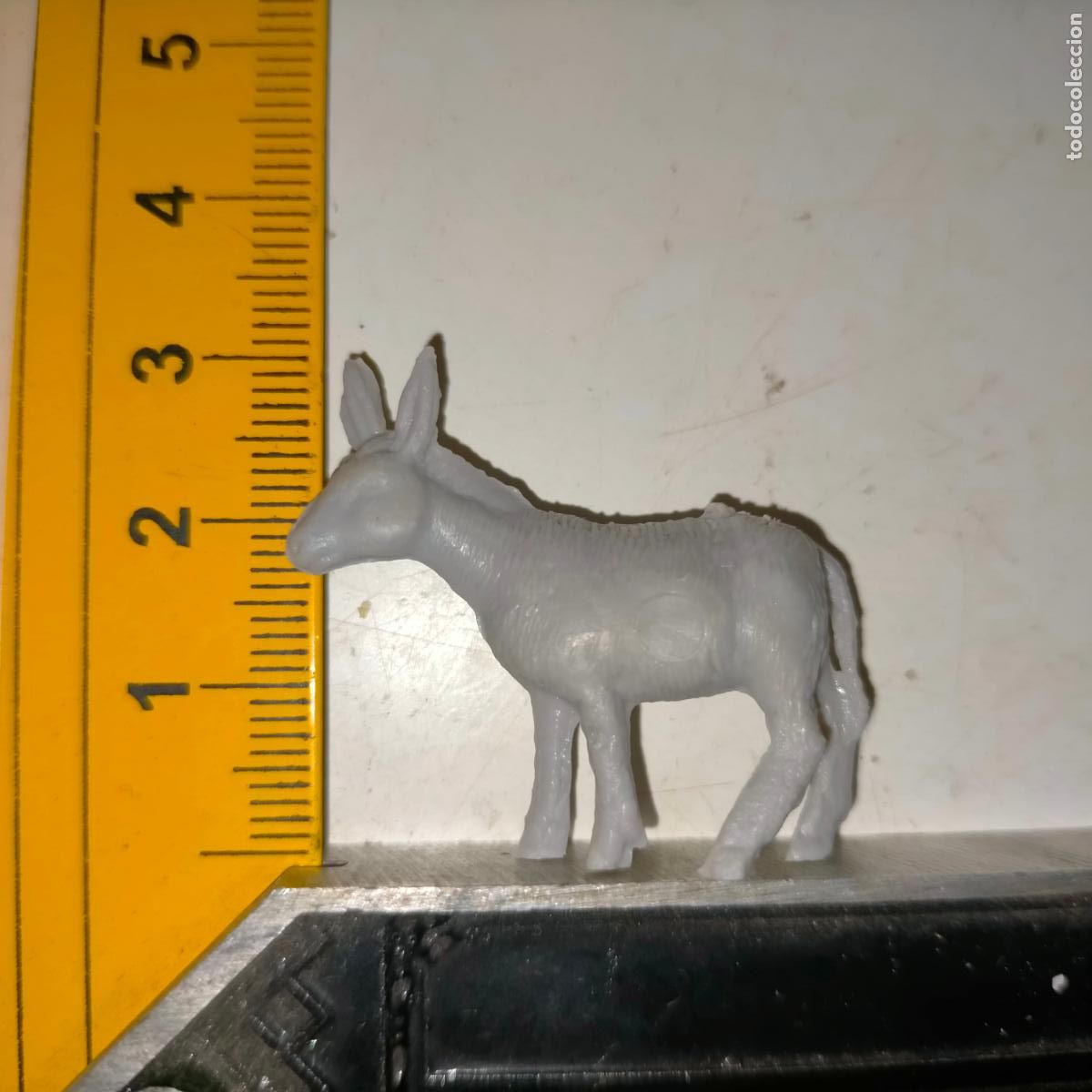 Figuras de Pres&eacute;pios: HAGA SU OFERTA , ANTIGUA FIGURA DE PORTAL DE BELEN PLASTICO DURO - BELENES