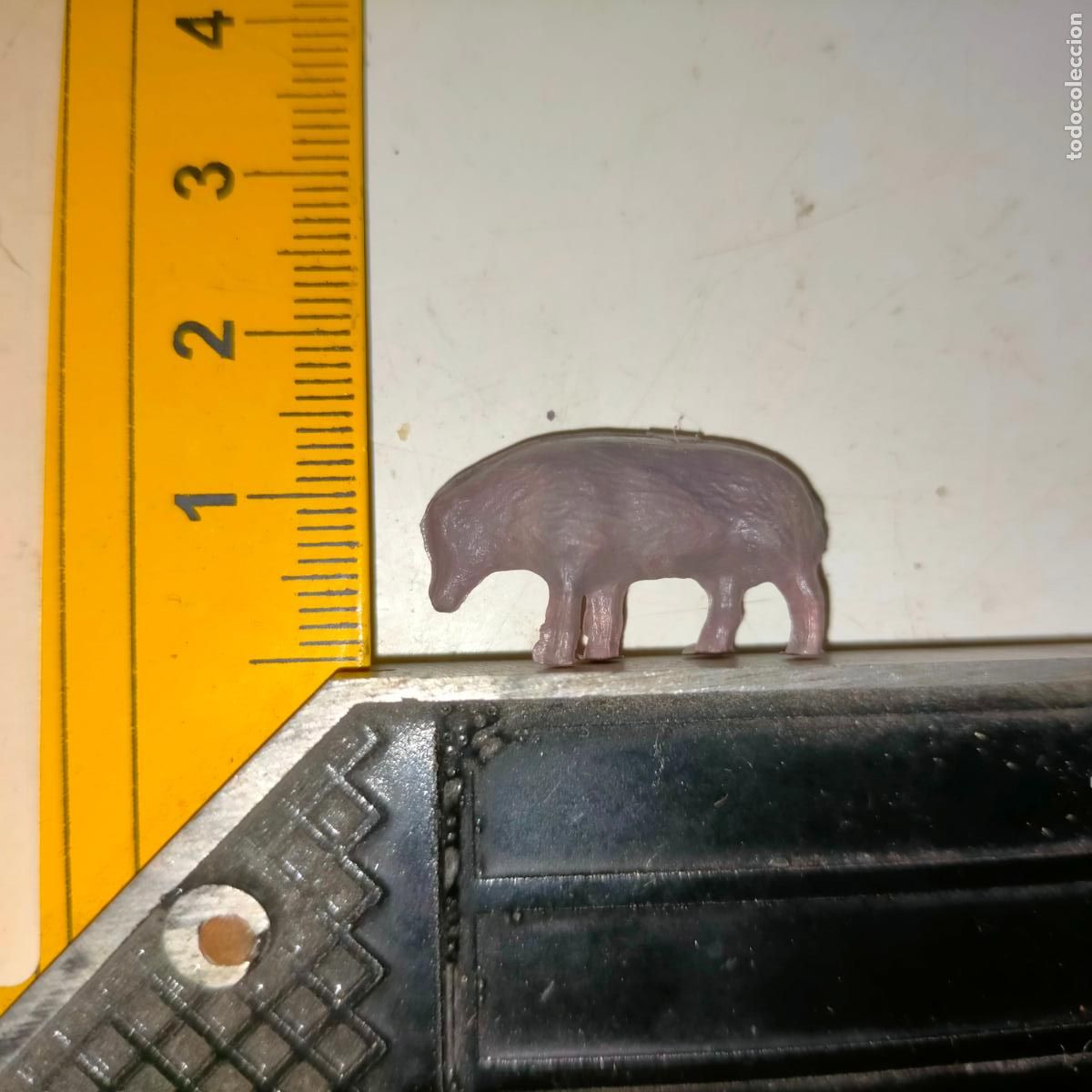 Figuras de Pres&eacute;pios: HAGA SU OFERTA , ANTIGUA FIGURA DE PORTAL DE BELEN PLASTICO DURO - BELENES