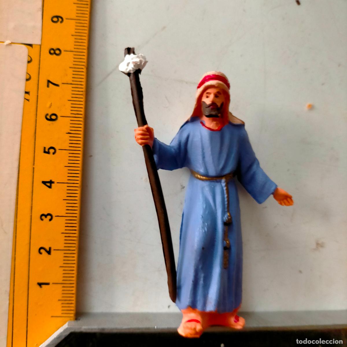 Figuras de Pres&eacute;pios: HAGA SU OFERTA , ANTIGUA FIGURA DE PORTAL DE BELEN PLASTICO DURO - BELENES