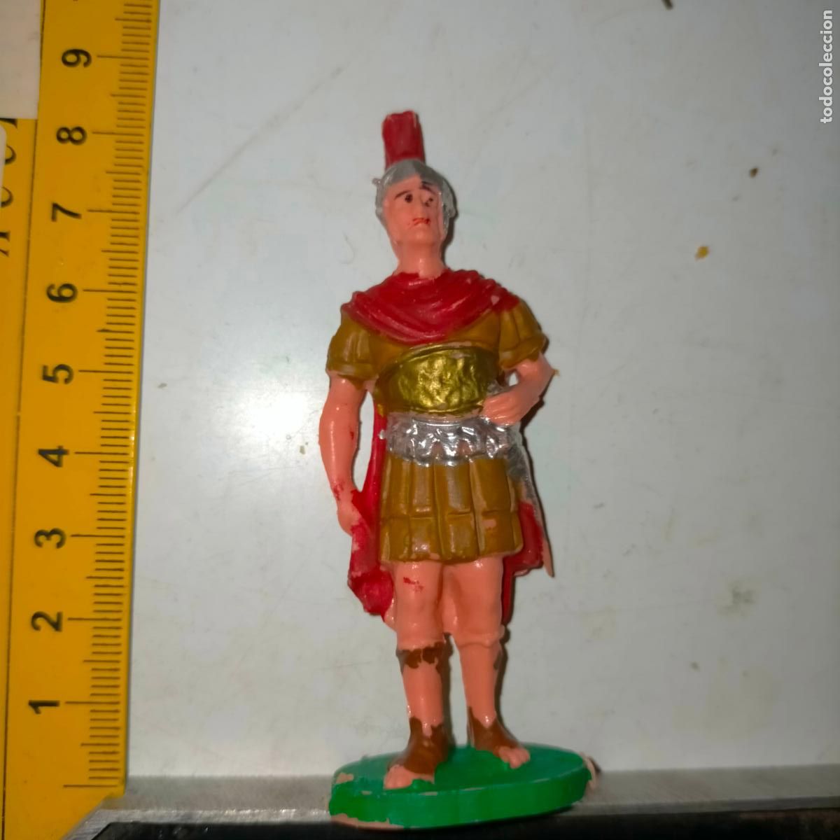 Figuras de Pres&eacute;pios: HAGA SU OFERTA , ANTIGUA FIGURA DE PORTAL DE BELEN PLASTICO DURO - BELENES