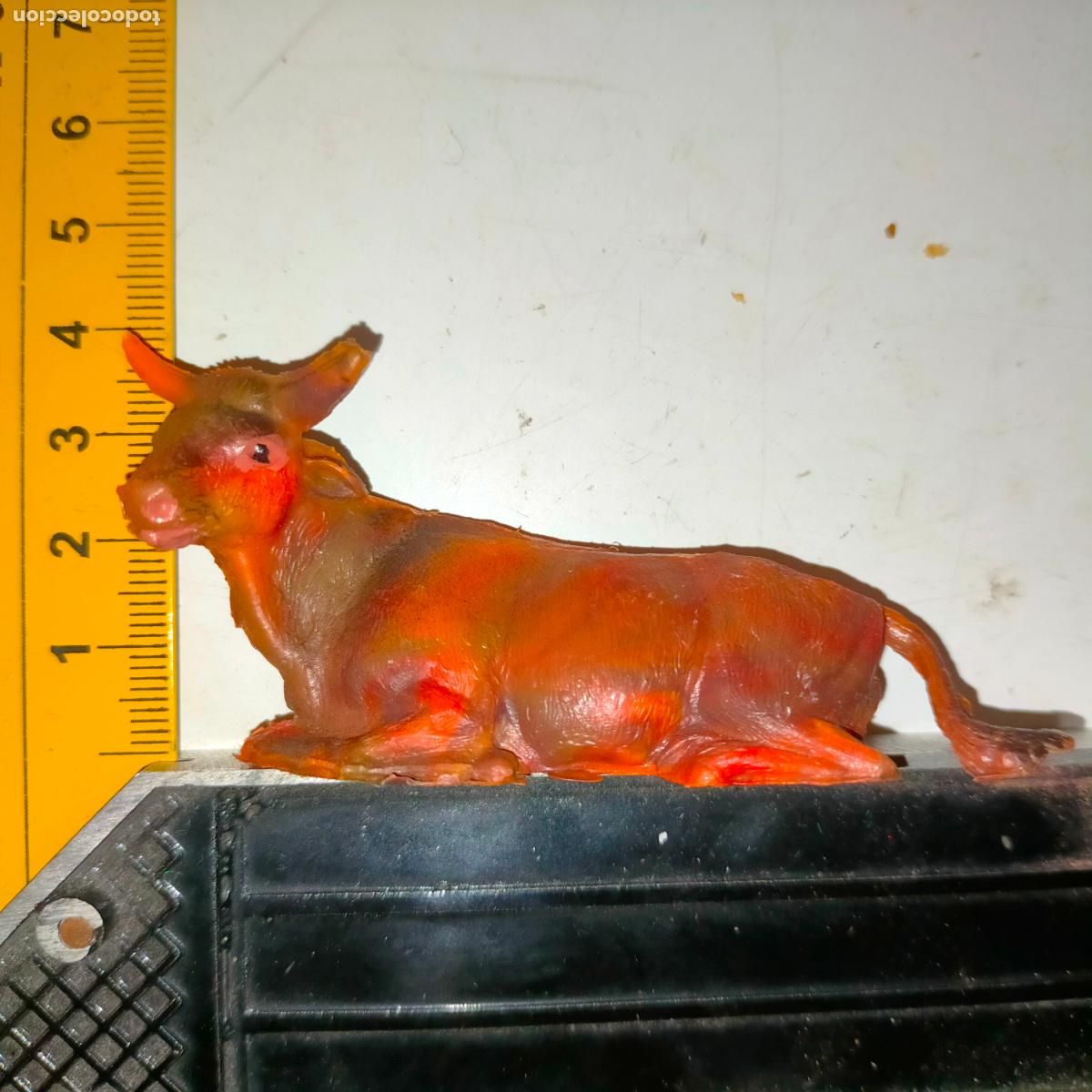 Figuras de Pres&eacute;pios: HAGA SU OFERTA , ANTIGUA FIGURA DE PORTAL DE BELEN PLASTICO DURO - BELENES