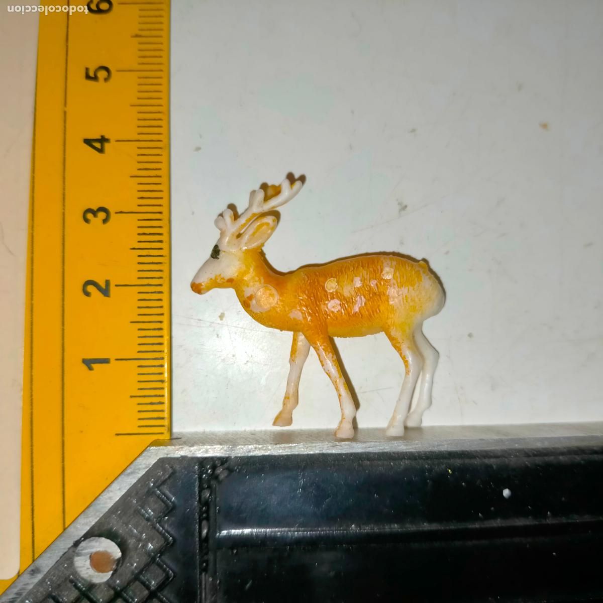 Figuras de Pres&eacute;pios: HAGA SU OFERTA , ANTIGUA FIGURA DE PORTAL DE BELEN PLASTICO DURO - BELENES