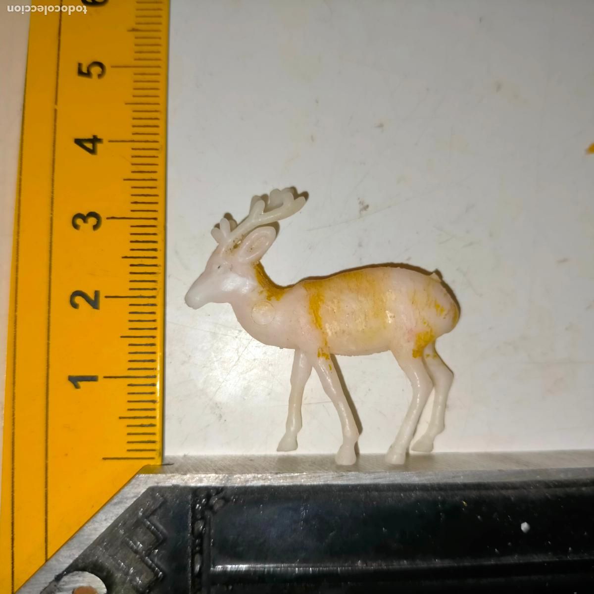 Figuras de Pres&eacute;pios: HAGA SU OFERTA , ANTIGUA FIGURA DE PORTAL DE BELEN PLASTICO DURO - BELENES