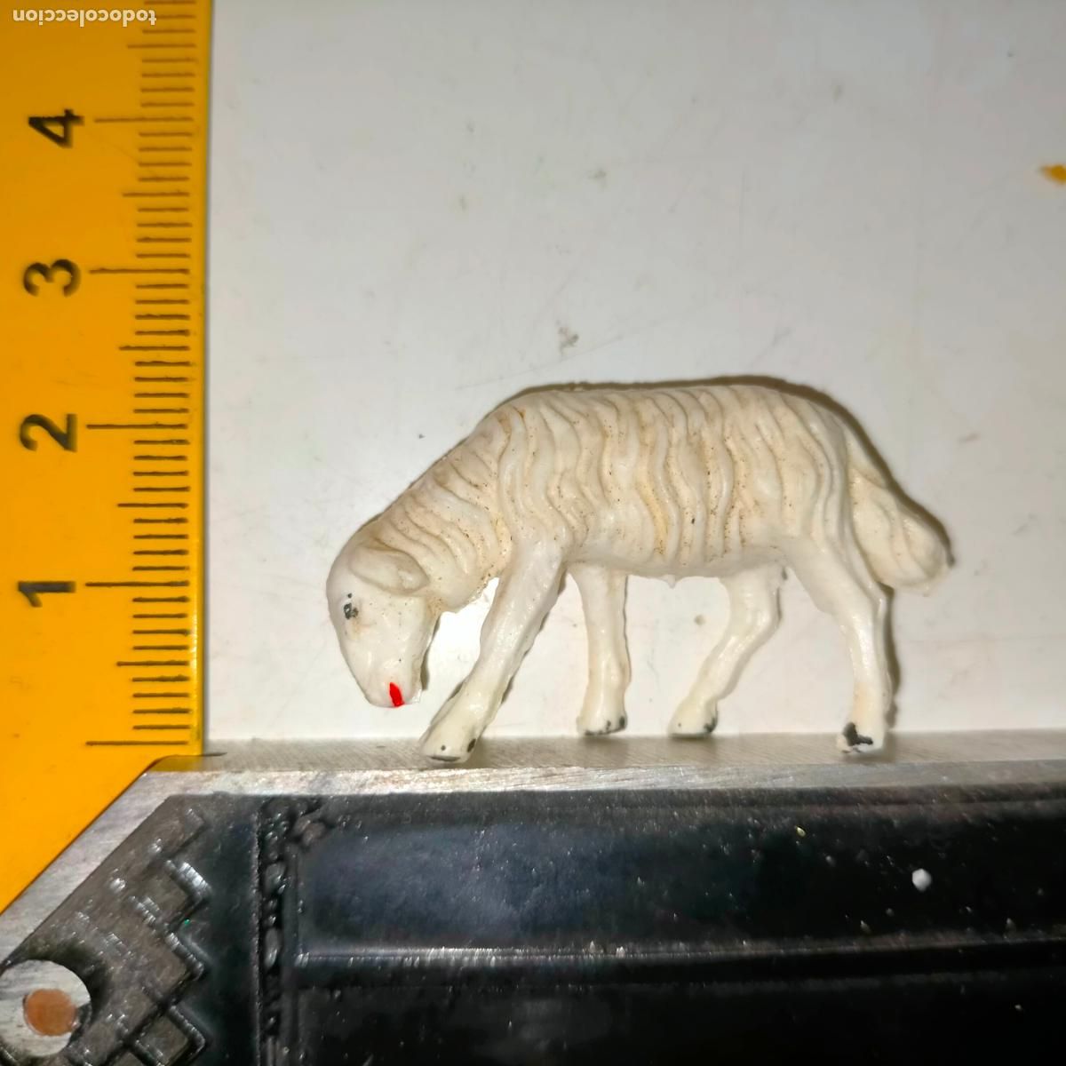 Figuras de Pres&eacute;pios: HAGA SU OFERTA , ANTIGUA FIGURA DE PORTAL DE BELEN PLASTICO DURO - BELENES