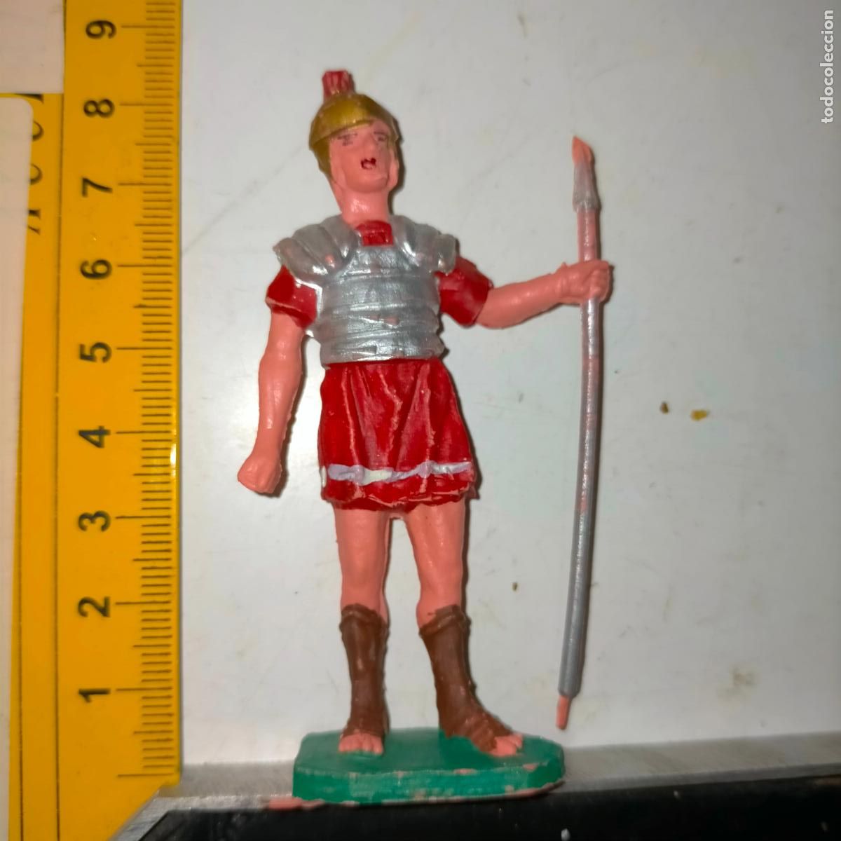 Figuras de Pres&eacute;pios: HAGA SU OFERTA , ANTIGUA FIGURA DE PORTAL DE BELEN PLASTICO DURO - BELENES