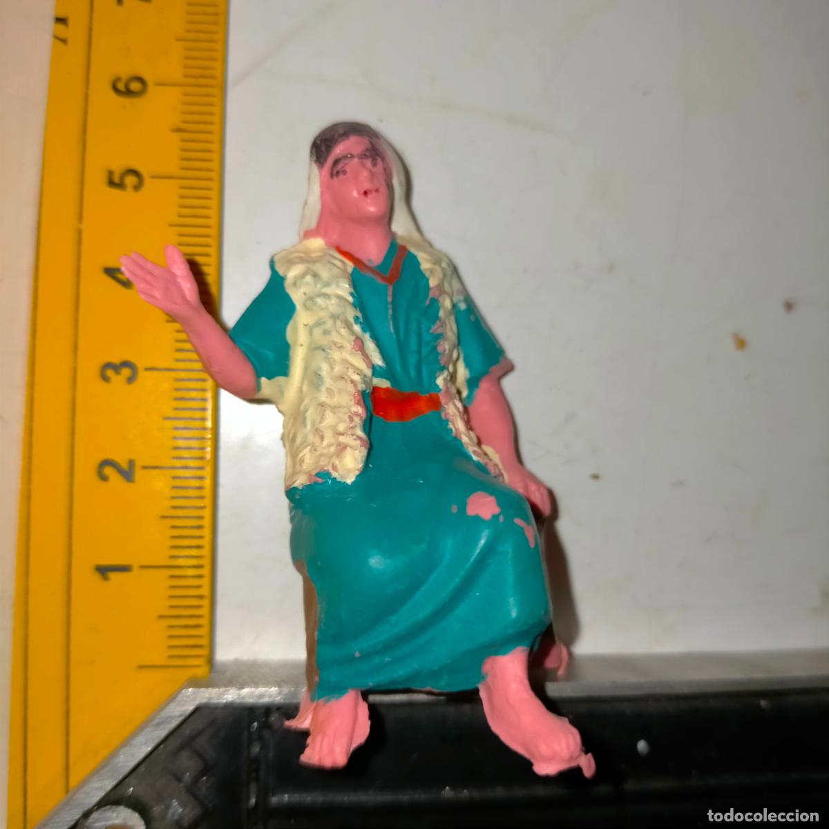 Figuras de Pres&eacute;pios: HAGA SU OFERTA , ANTIGUA FIGURA DE PORTAL DE BELEN PLASTICO DURO - BELENES