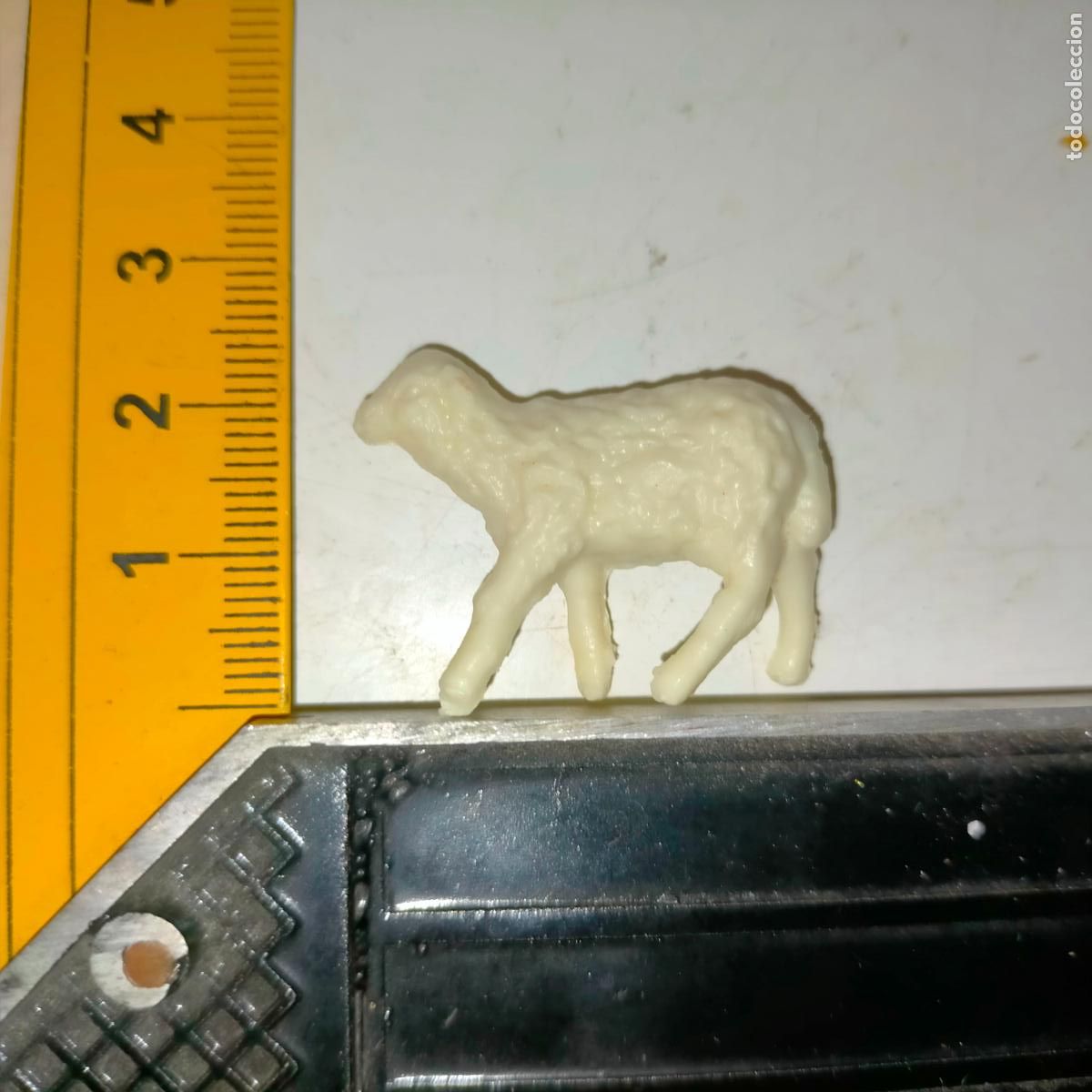 Figuras de Pres&eacute;pios: HAGA SU OFERTA , ANTIGUA FIGURA DE PORTAL DE BELEN PLASTICO DURO - BELENES