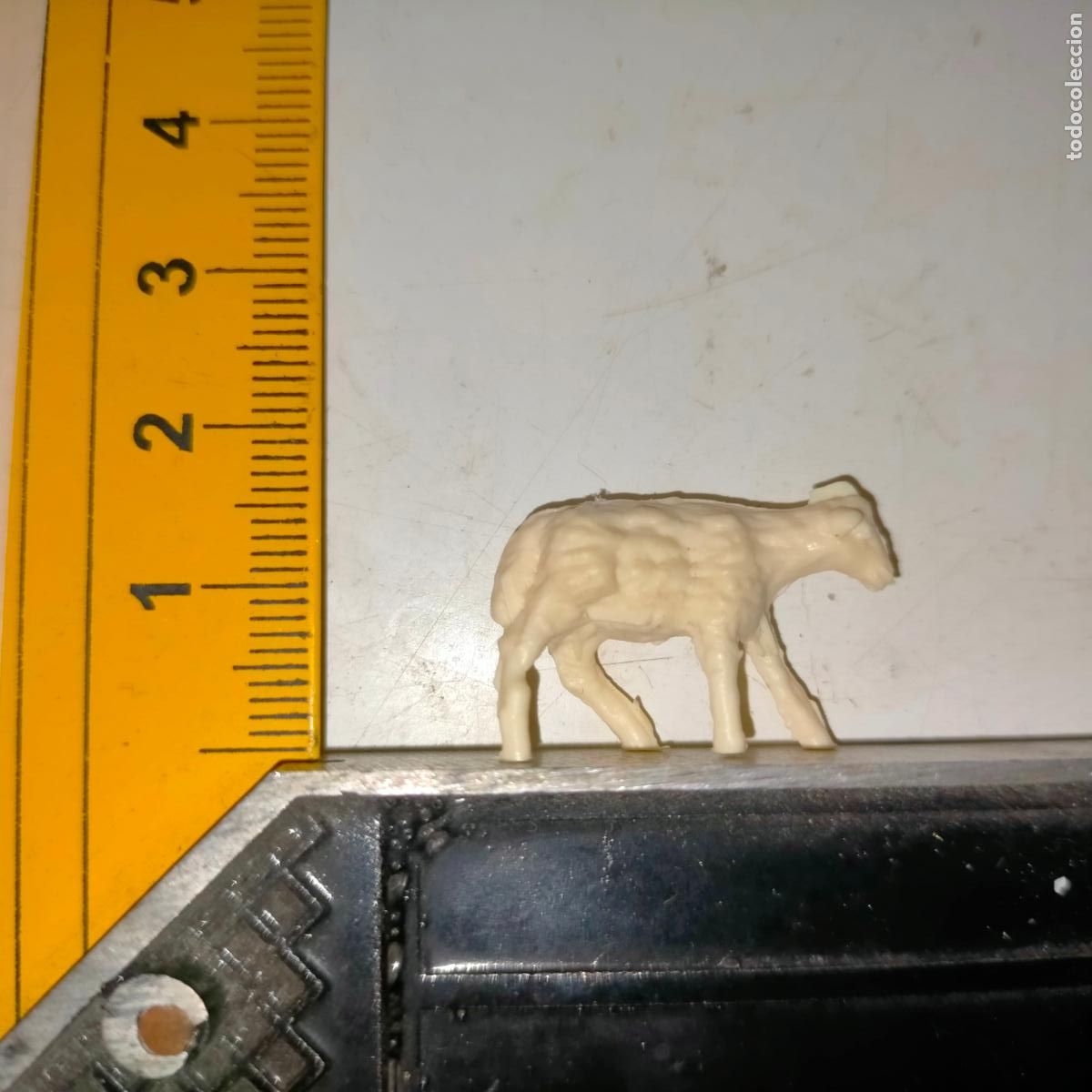 Figuras de Pres&eacute;pios: HAGA SU OFERTA , ANTIGUA FIGURA DE PORTAL DE BELEN PLASTICO DURO - BELENES